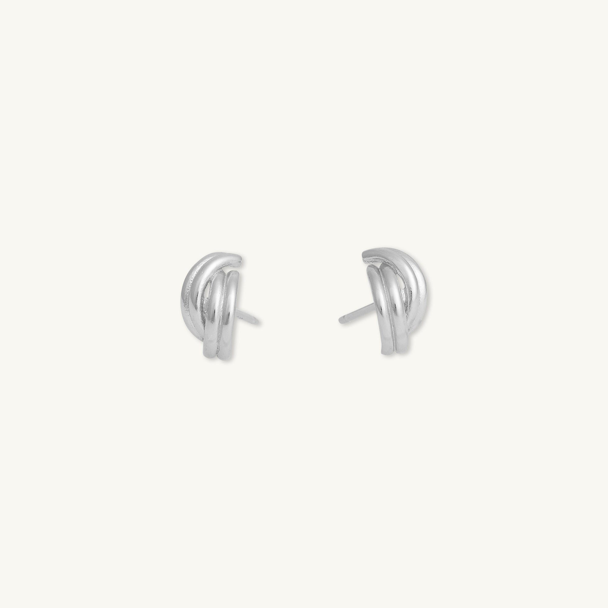 Love Knot Stud Earrings