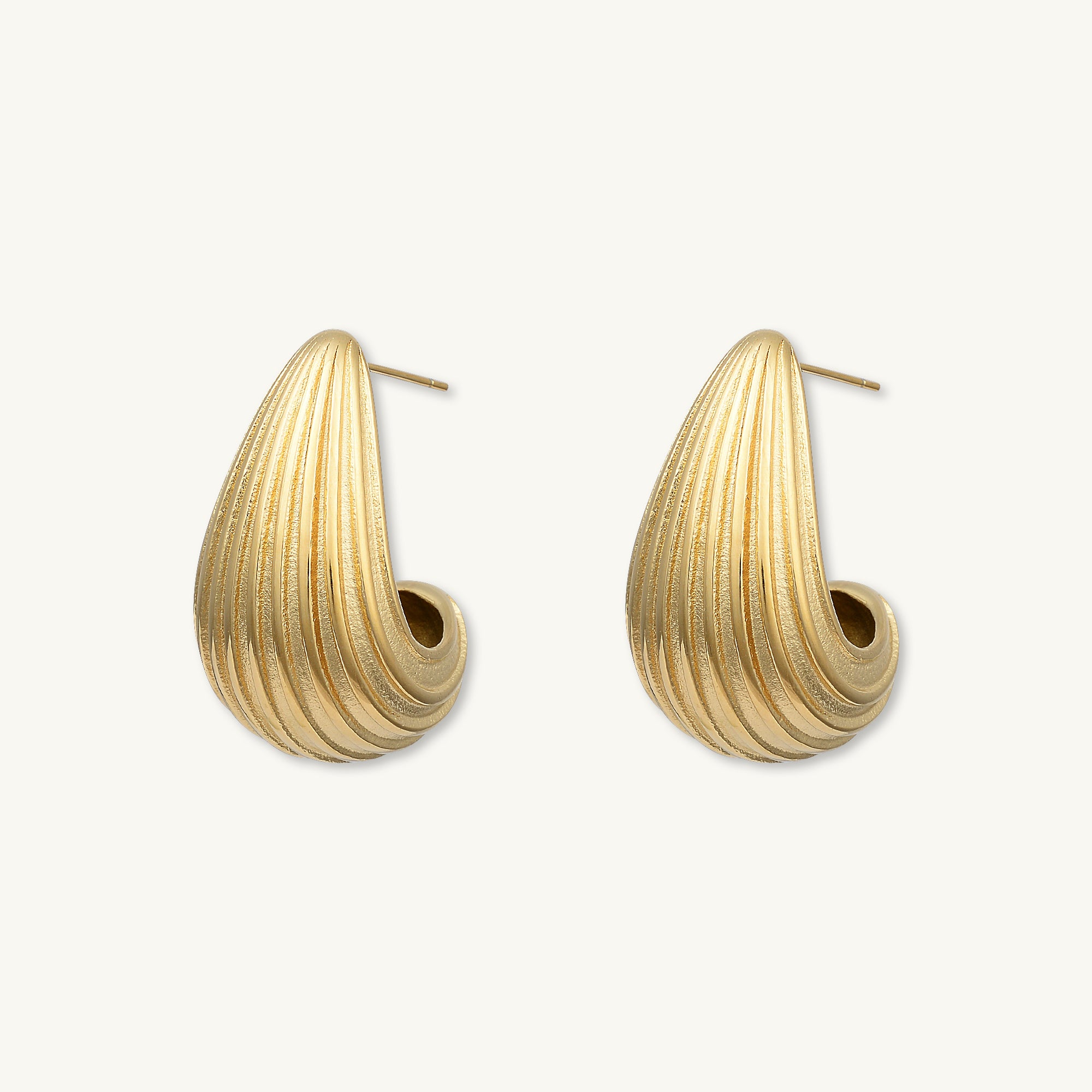 Livia Statement Dome Earrings