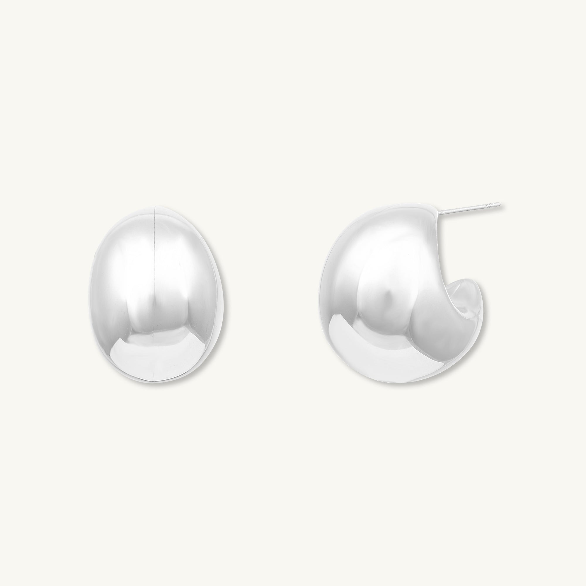 Tessa Dome Statement Earrings
