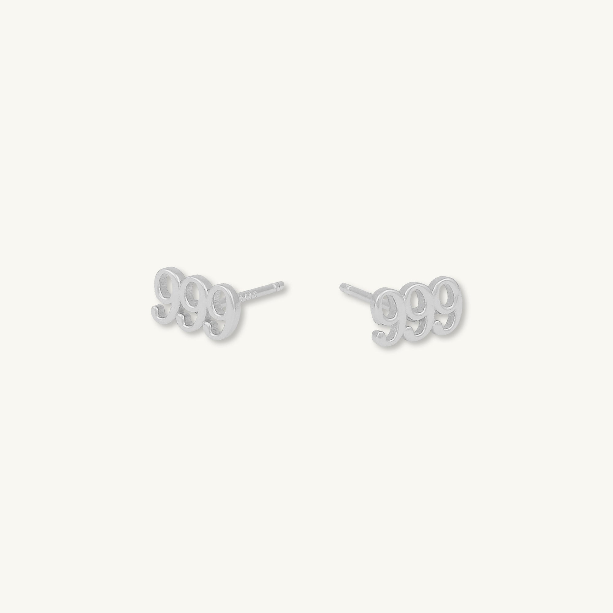 999 Angel Number Earrings