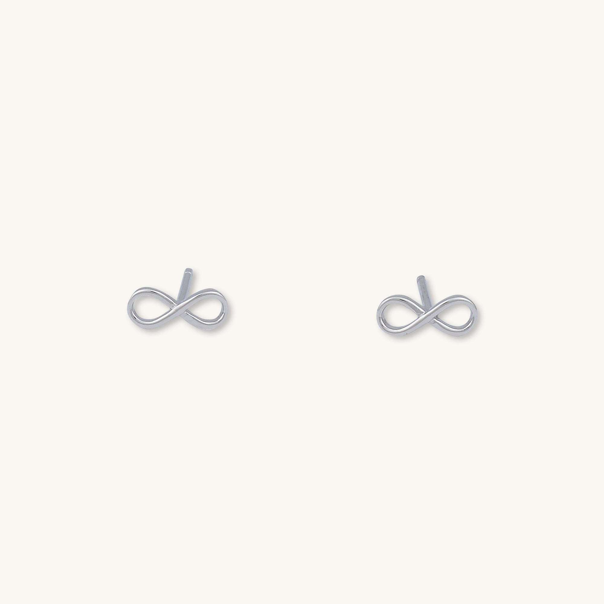 Classic Infinity Stud Earrings