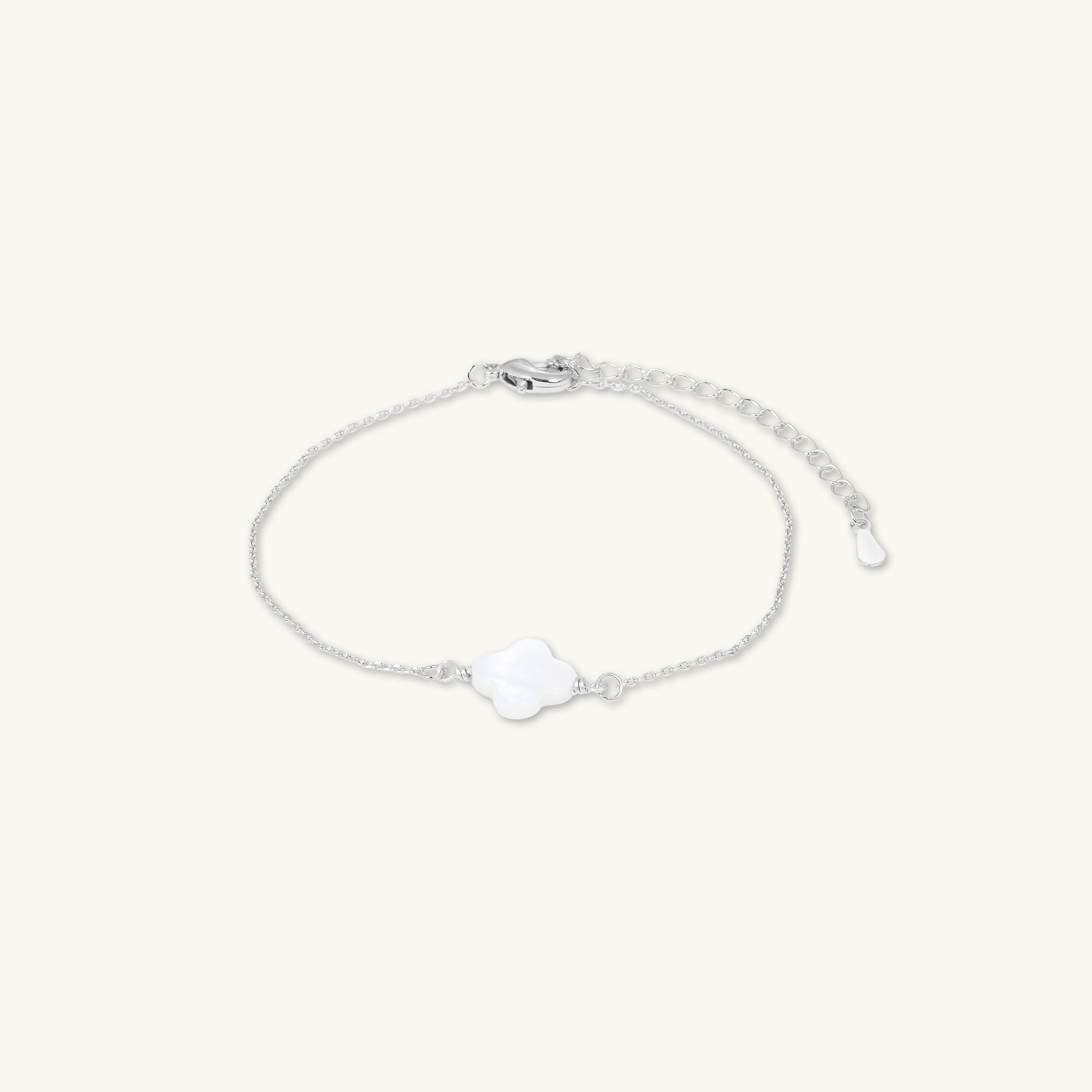 Clover MOP Chain Bracelet