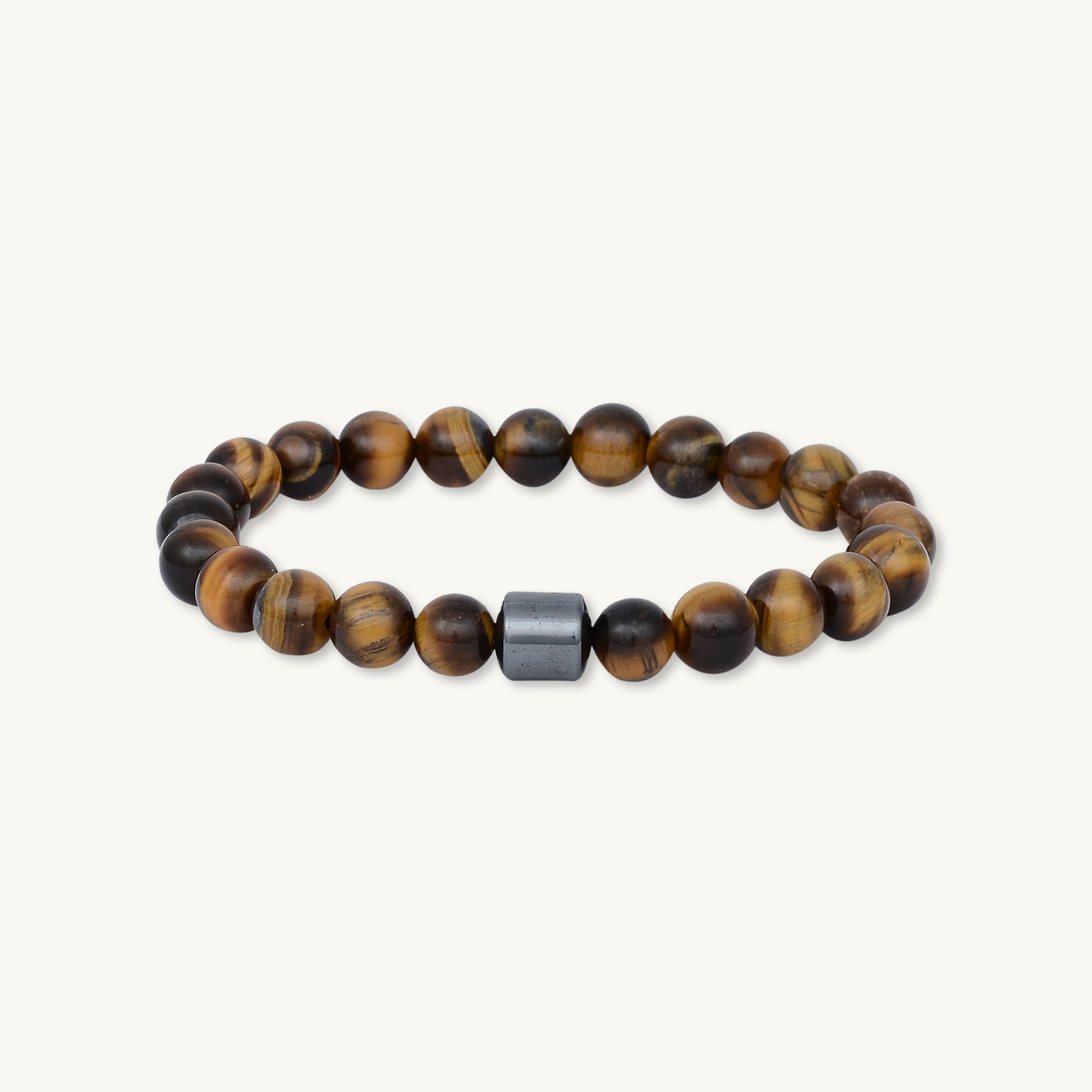 Brown Tiger Eye Beaded Bracelet