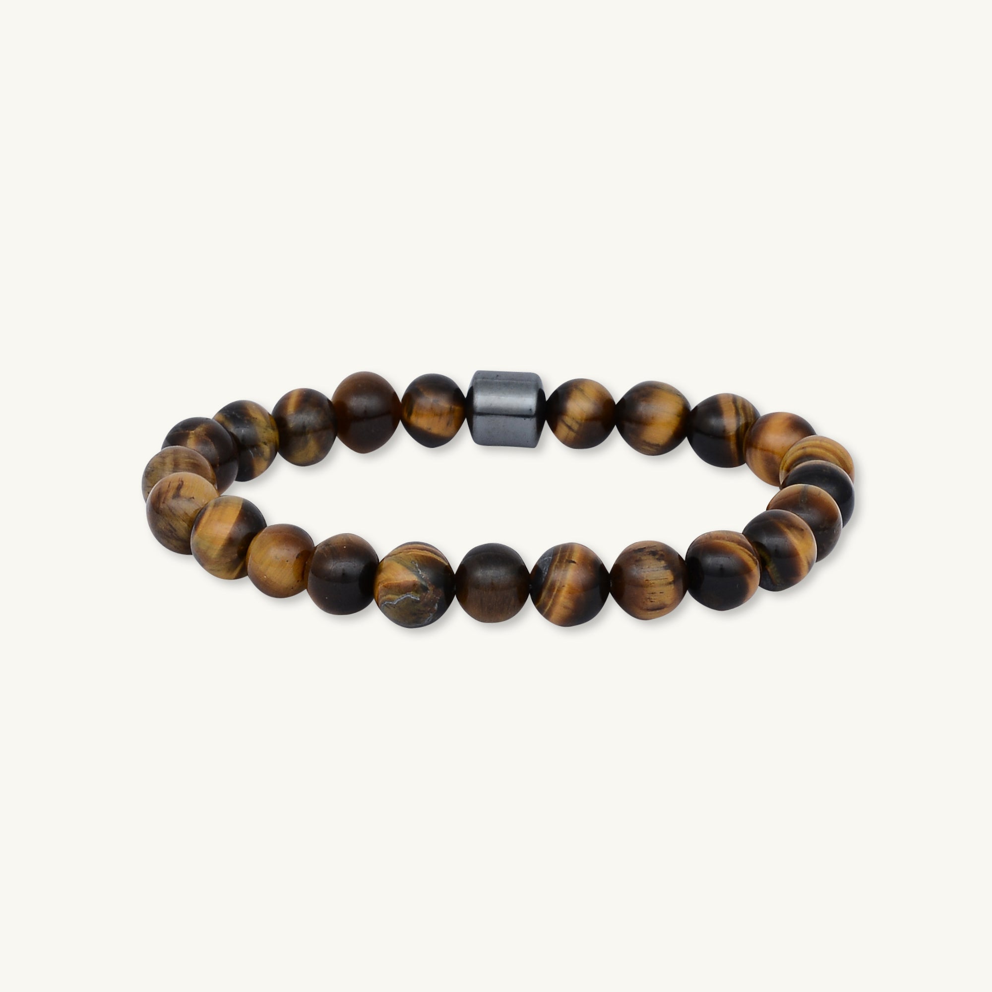 Brown Tiger Eye Beaded Bracelet