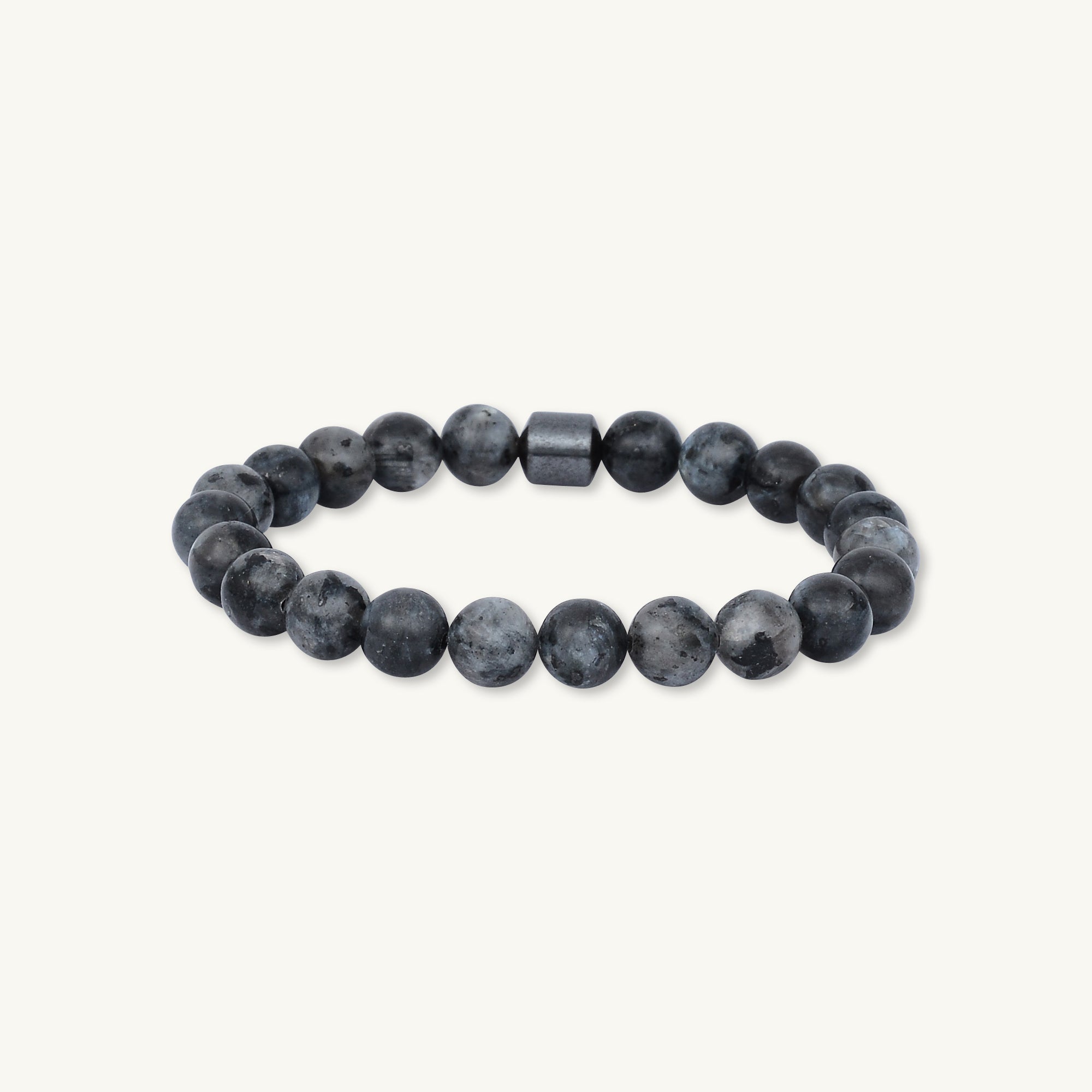 Grey Marble Beaded Bracelet