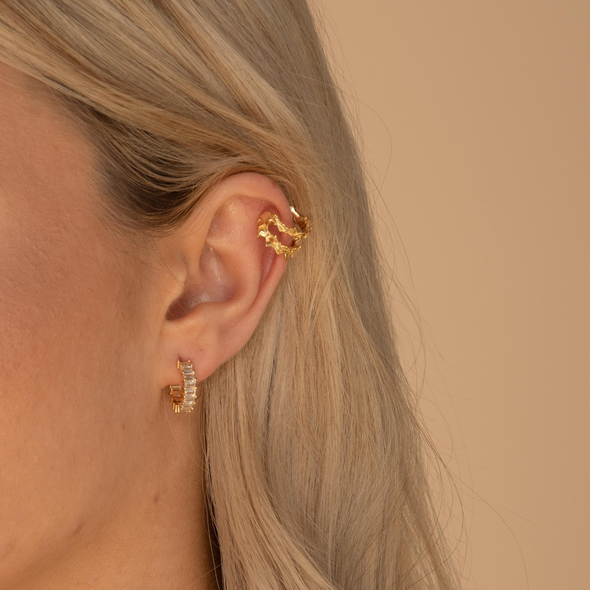 Molten Single Cuff Earring