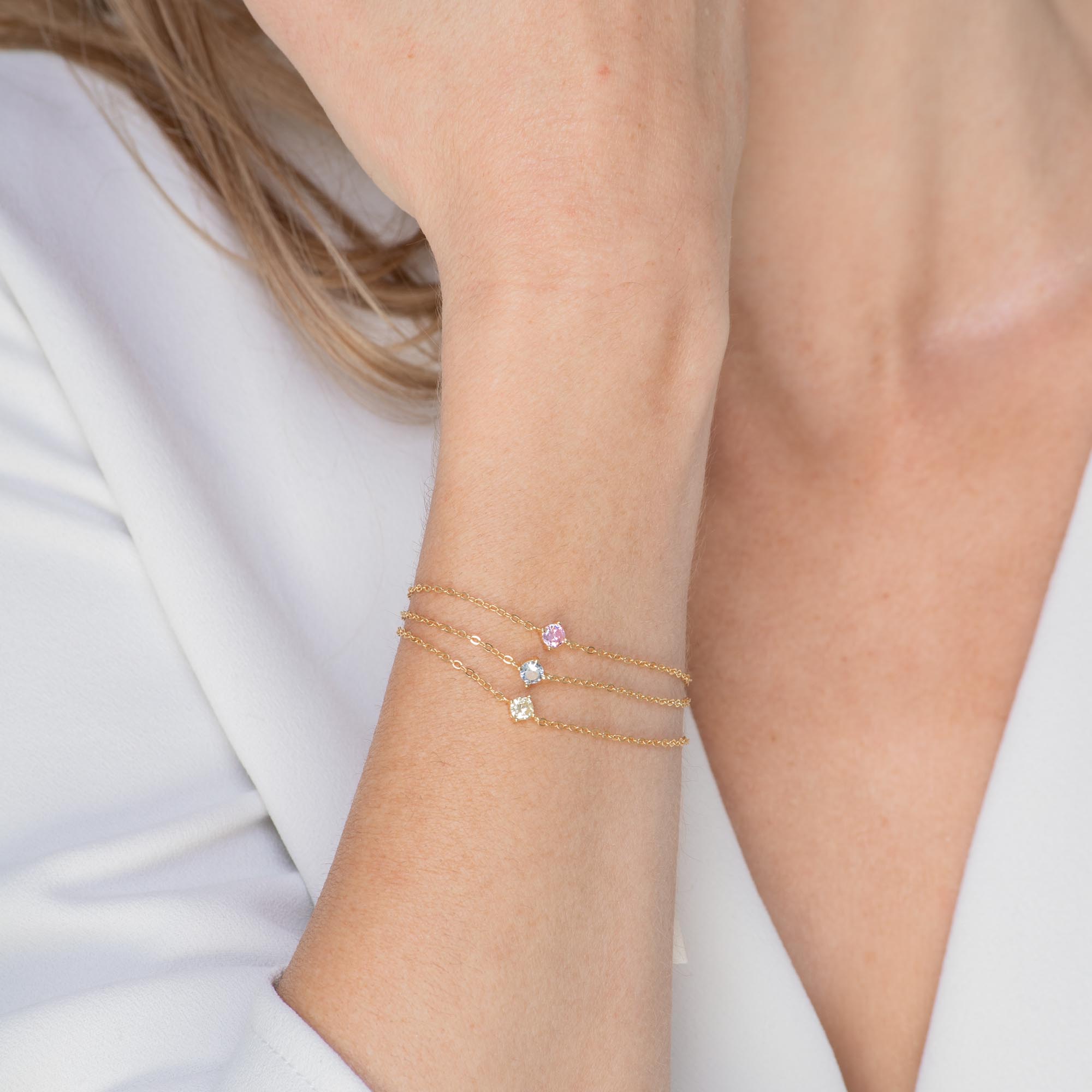 Classic Birthstone Bracelet October - Camile & Stone