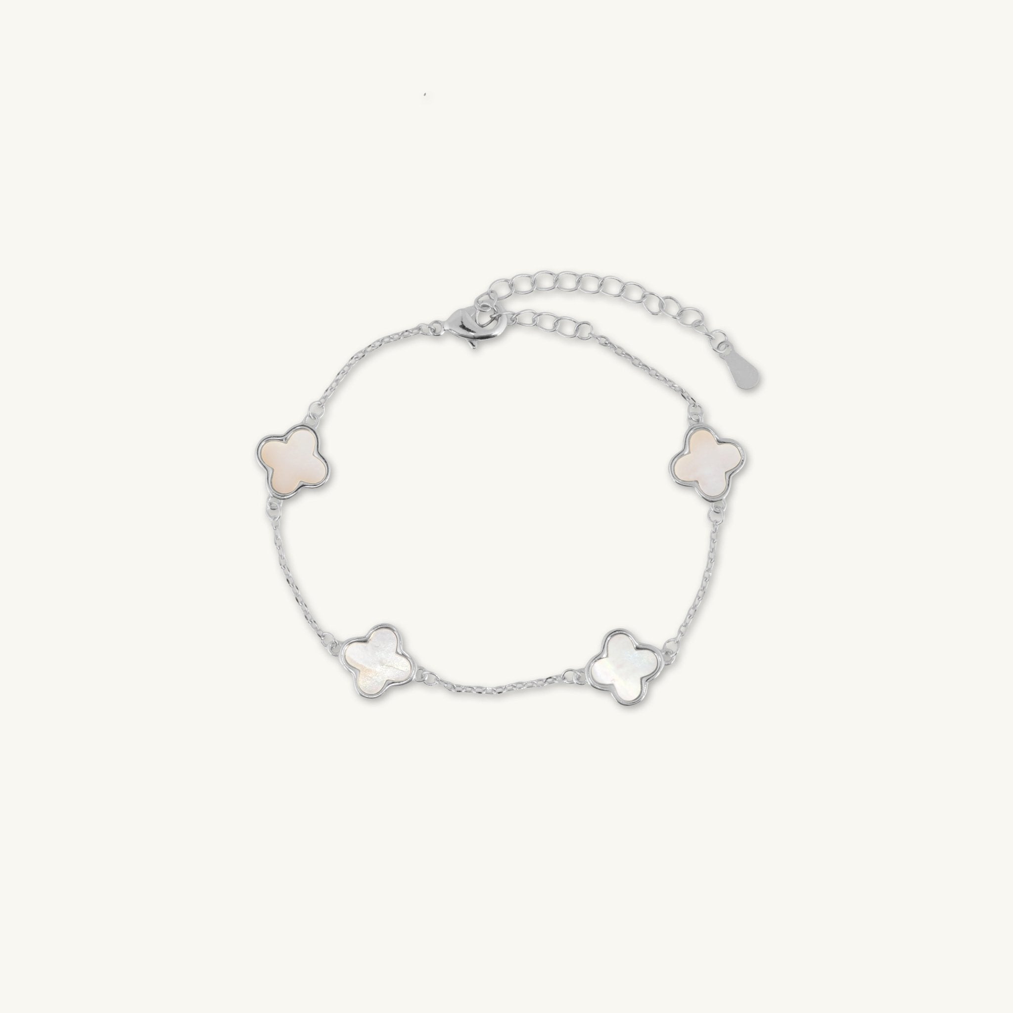 Clover Station MOP Bracelet - Camile & Stone
