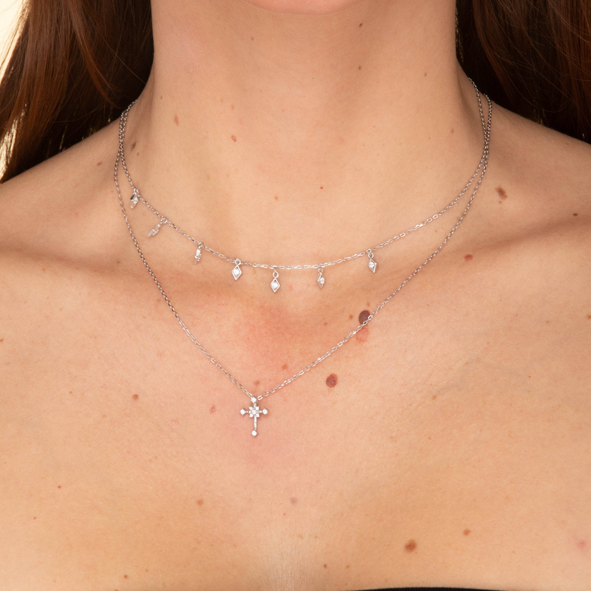 Cross Sacred Chain Necklace - Camile & Stone