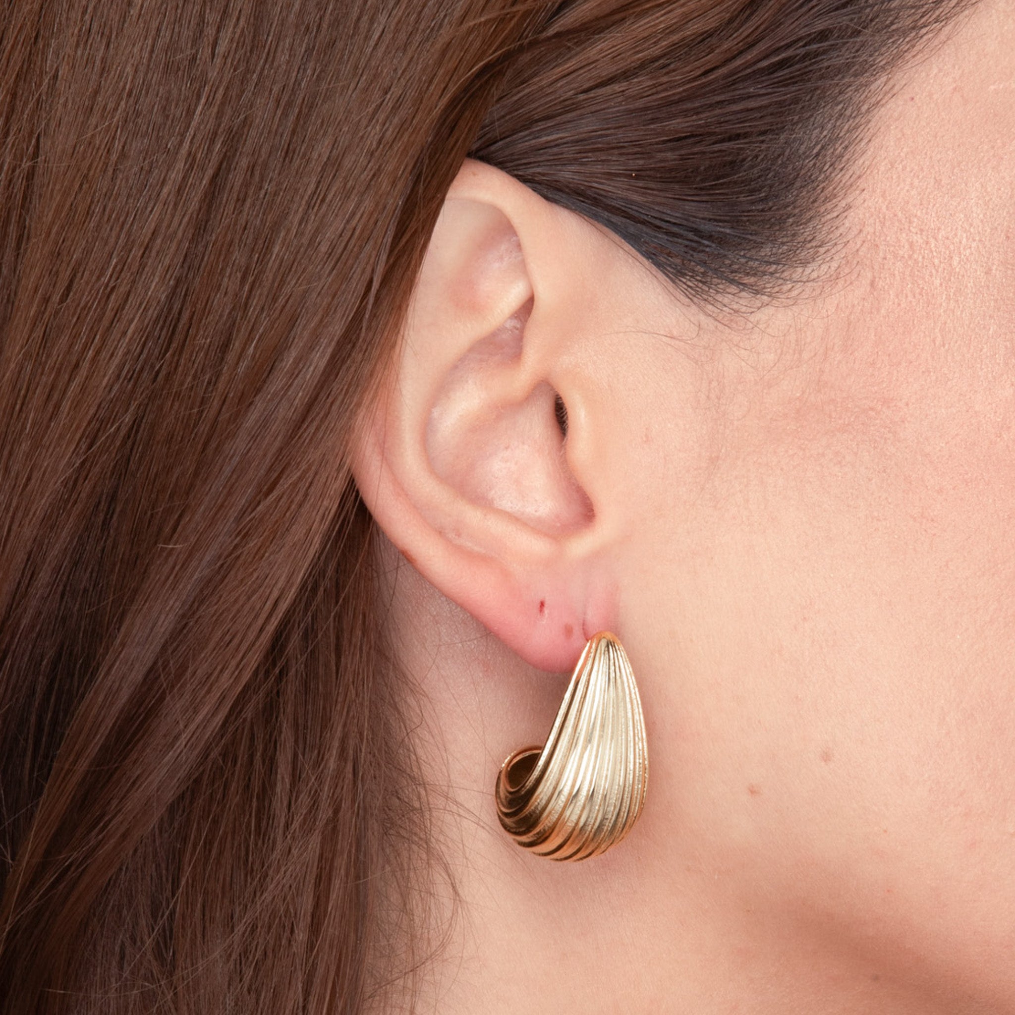 Livia Statement Dome Earrings