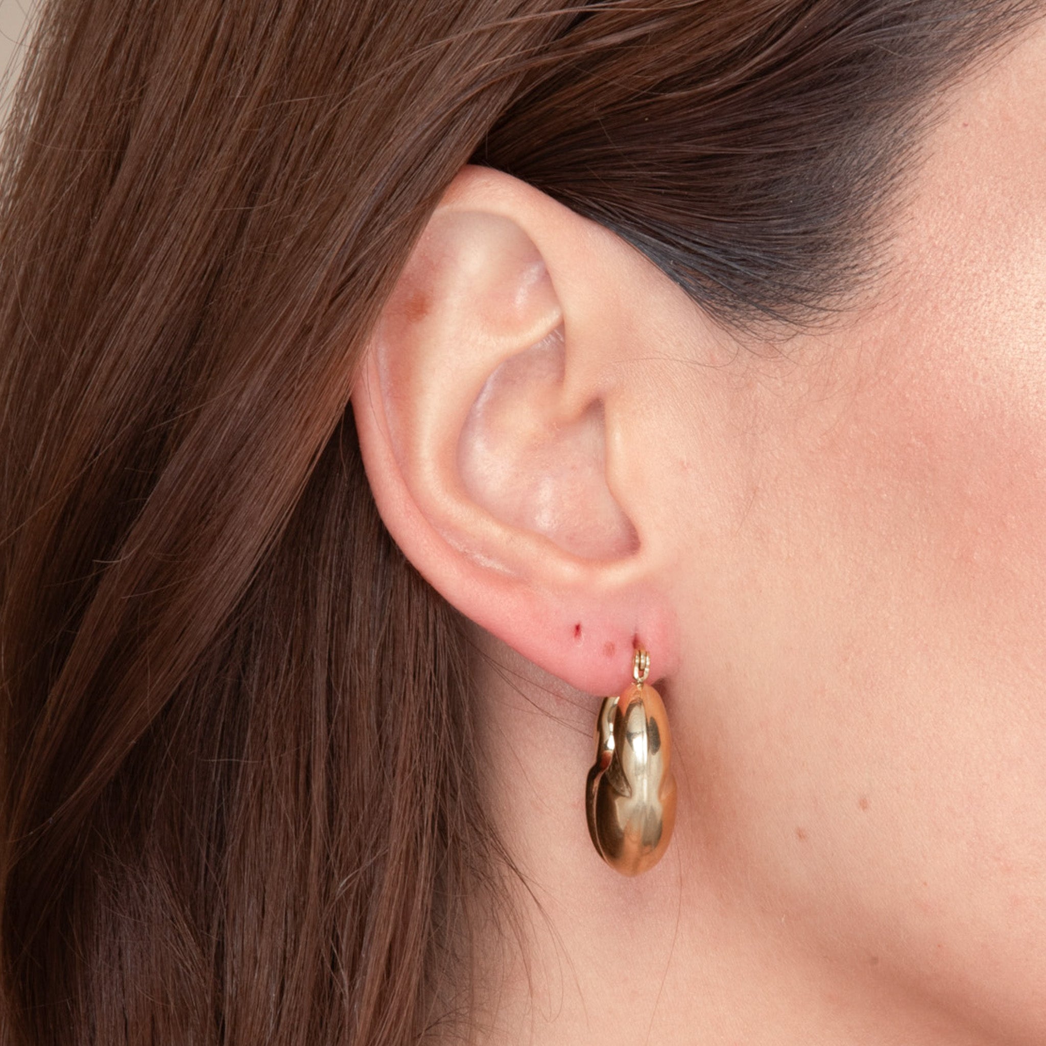 Margot Statement Dome Earrings