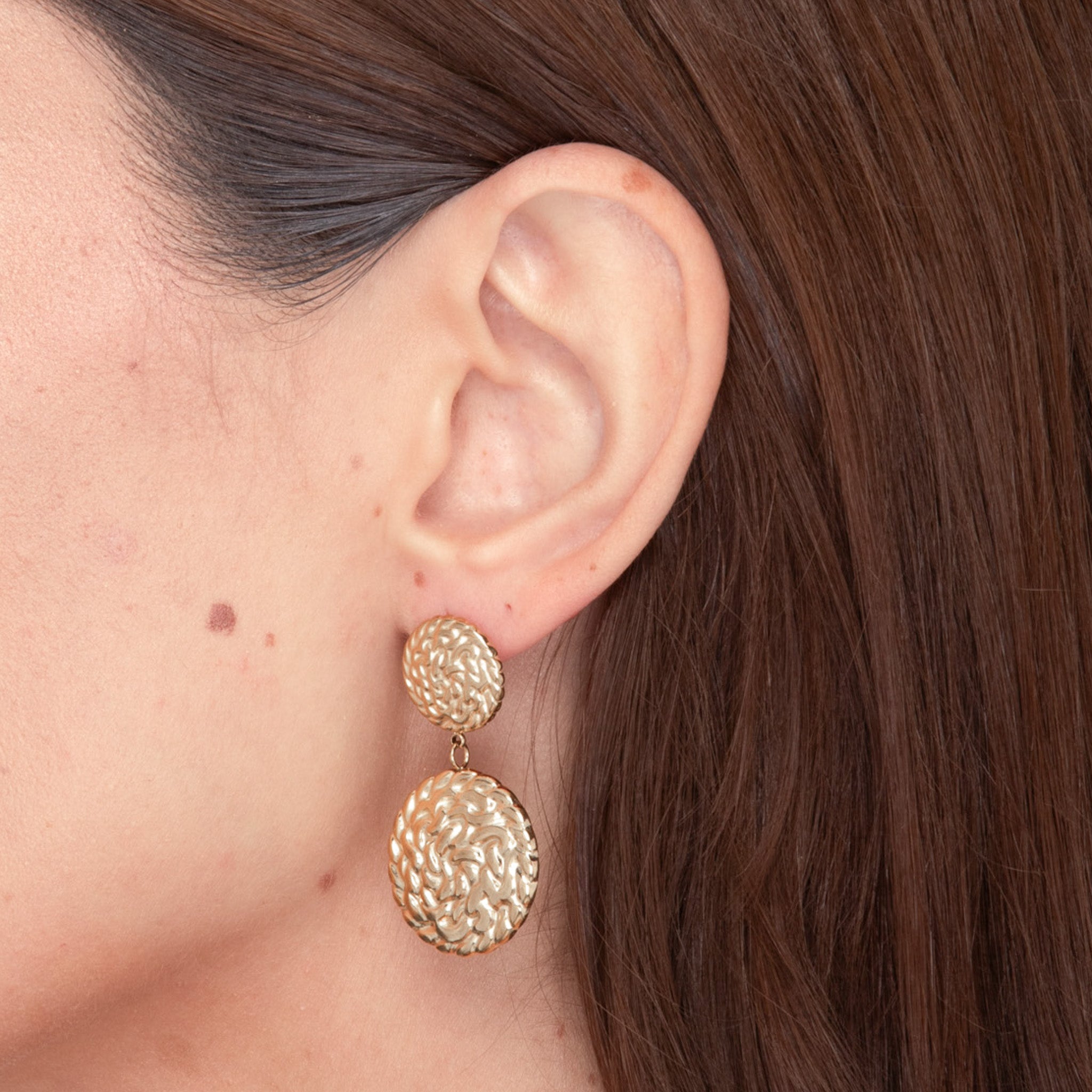 Callie Weave Stud Earrings
