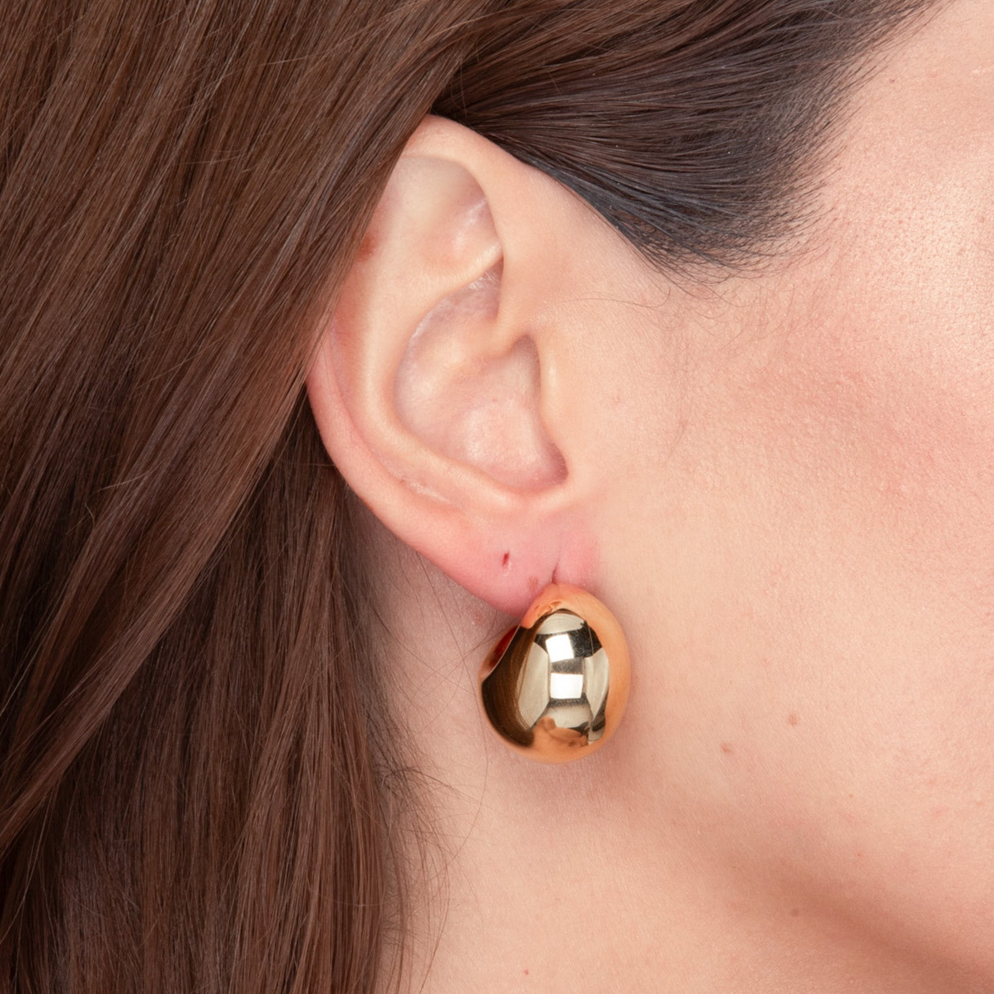 Tessa Dome Statement Earrings