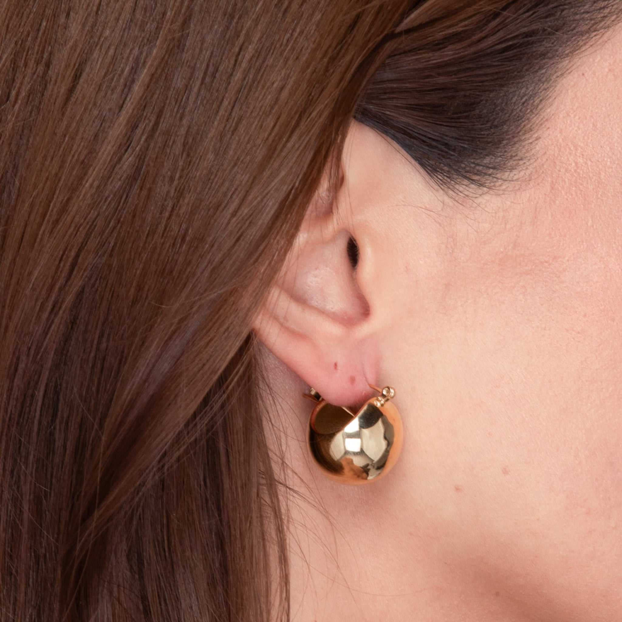 Zara Dome Statement Earrings