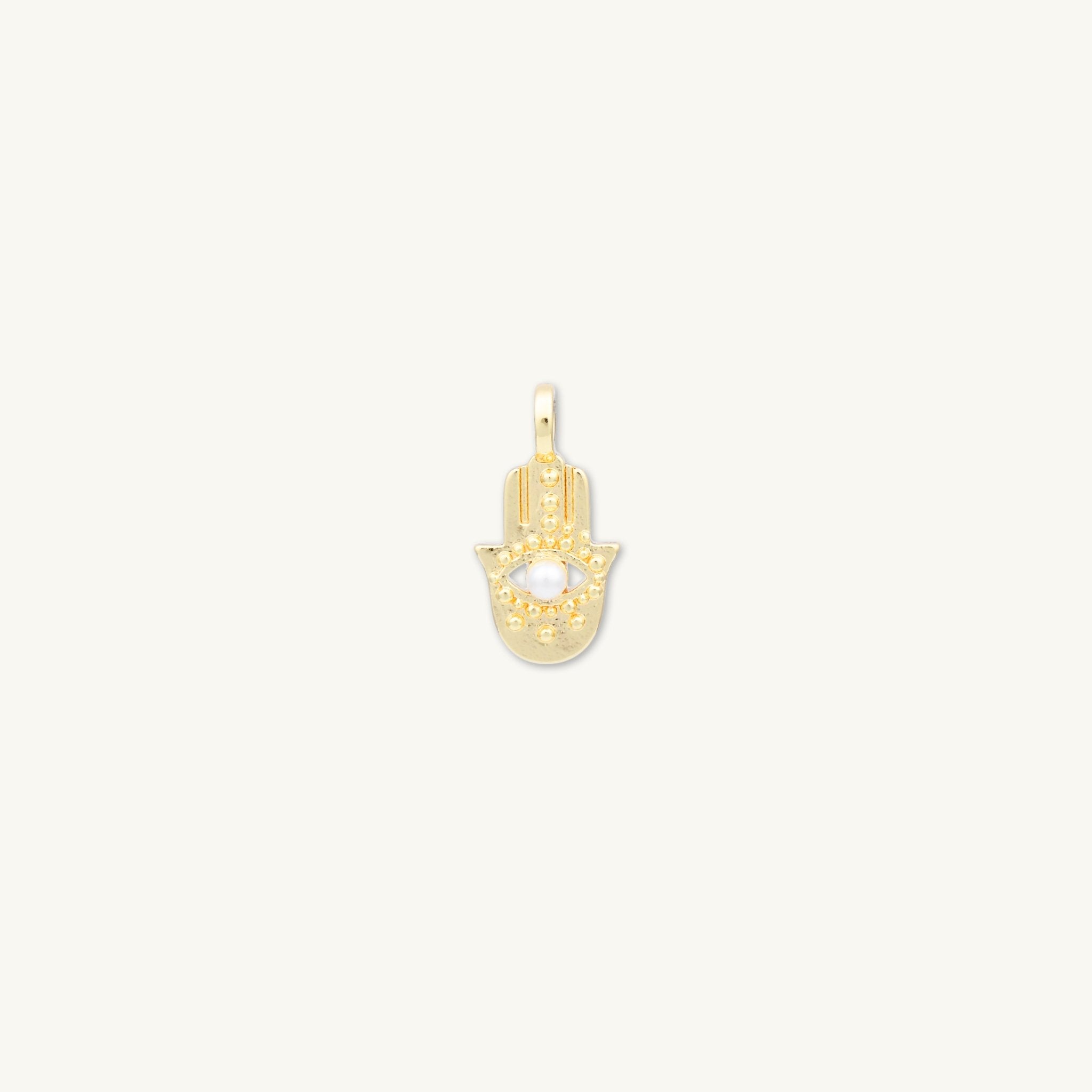 Hamsa Hand Evil Eye Pendant - Camile & Stone