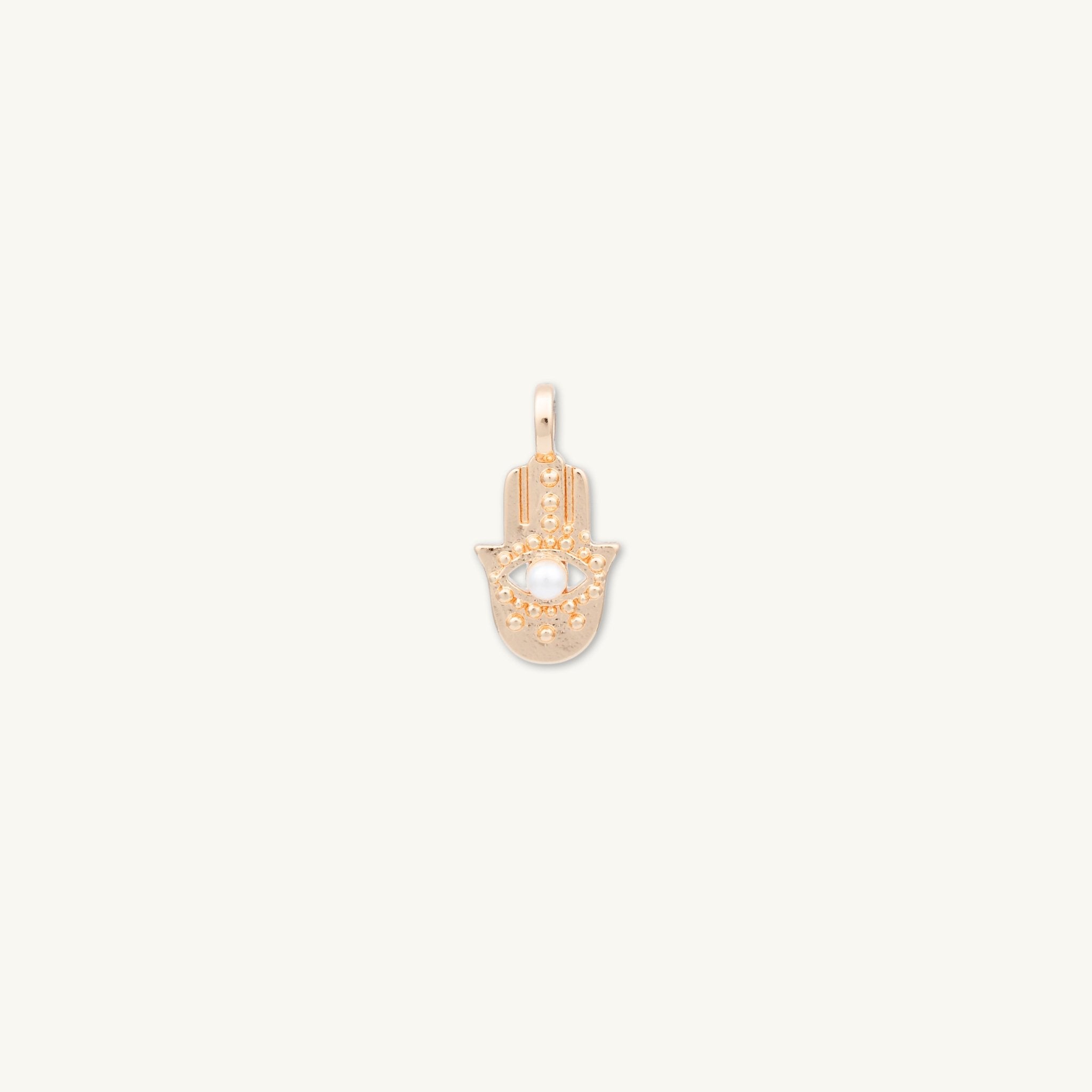 Hamsa Hand Evil Eye Pendant - Camile & Stone