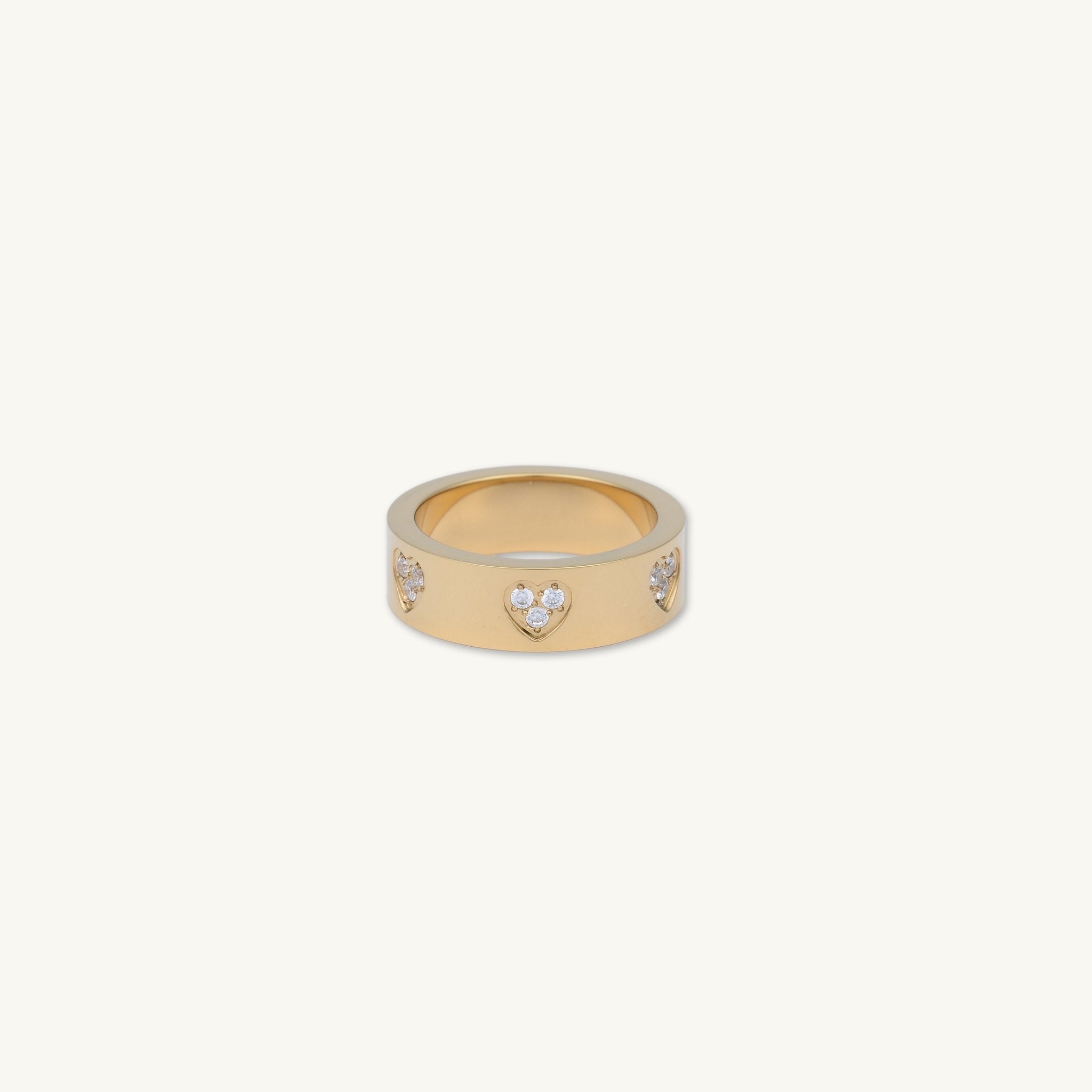 Heart Sapphire Statement Ring - Camile & Stone