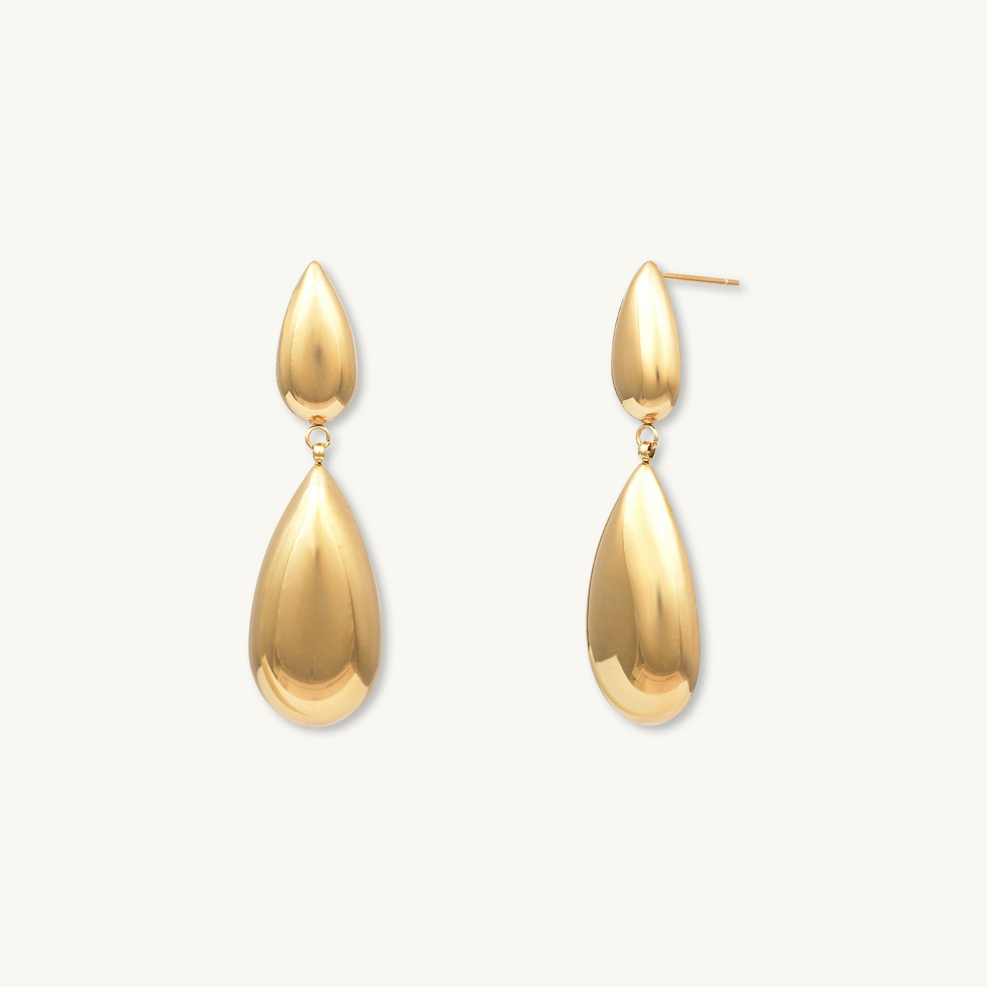 Ingrid Dome Stud Earrings - Camile & Stone