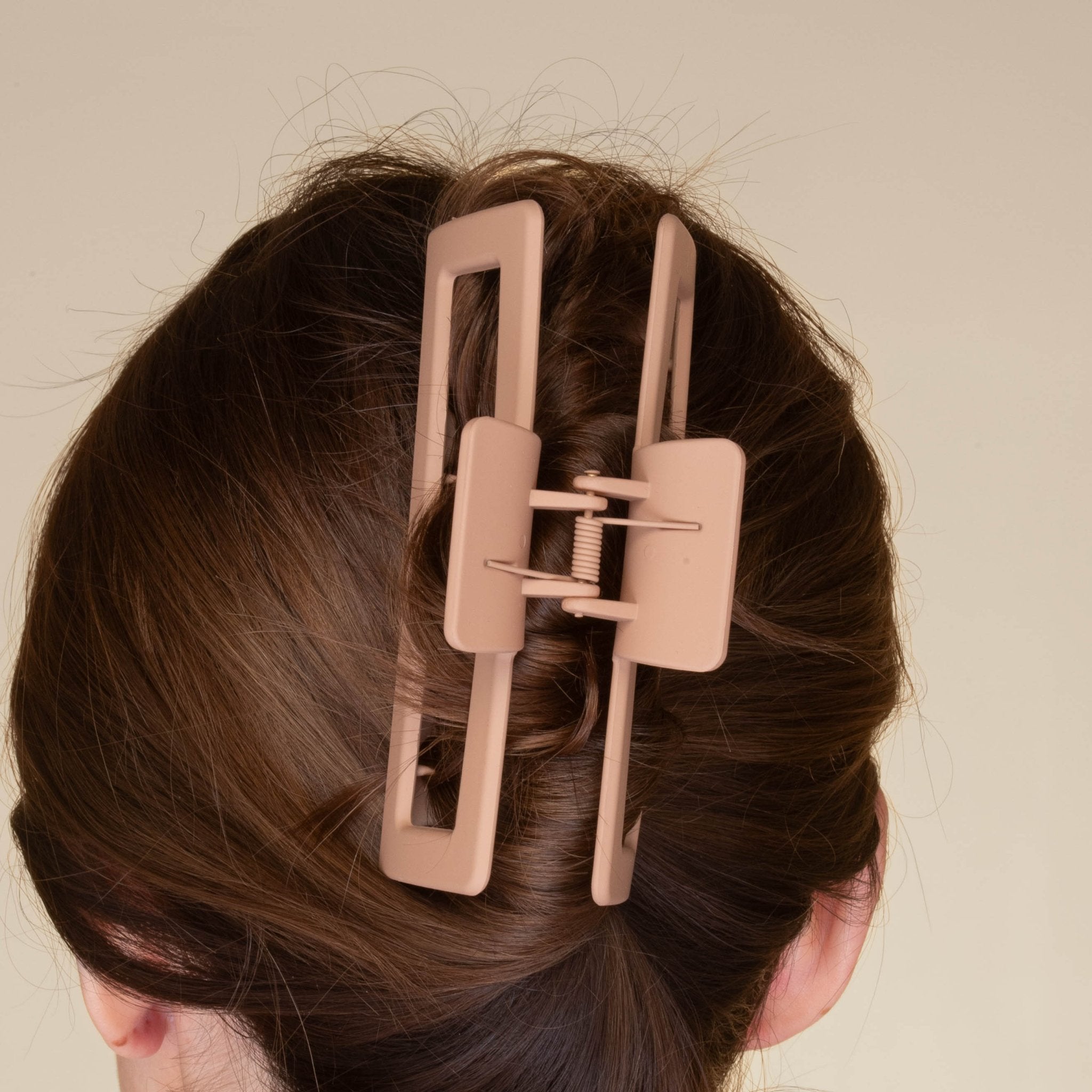Large Rectangle Hair Claw Clip - Camile & Stone