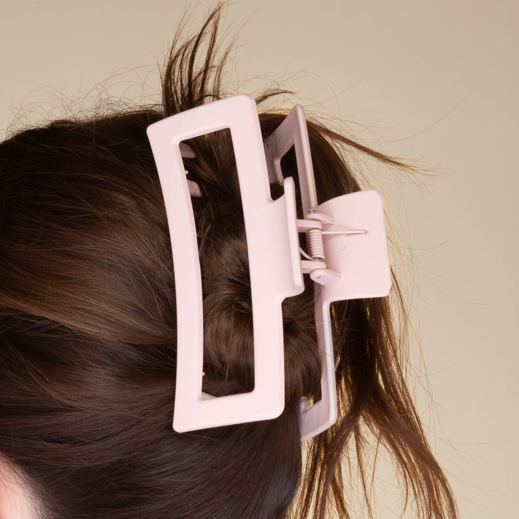 Large Rectangle Hair Claw Clip - Camile & Stone