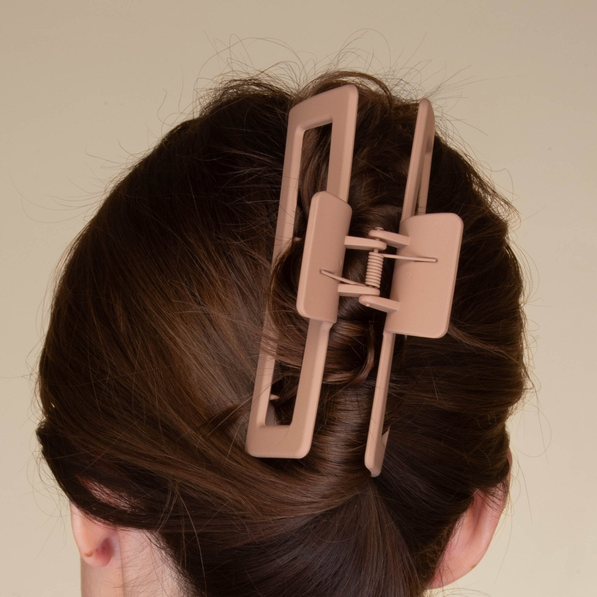 Large Rectangle Hair Claw Clip - Camile & Stone