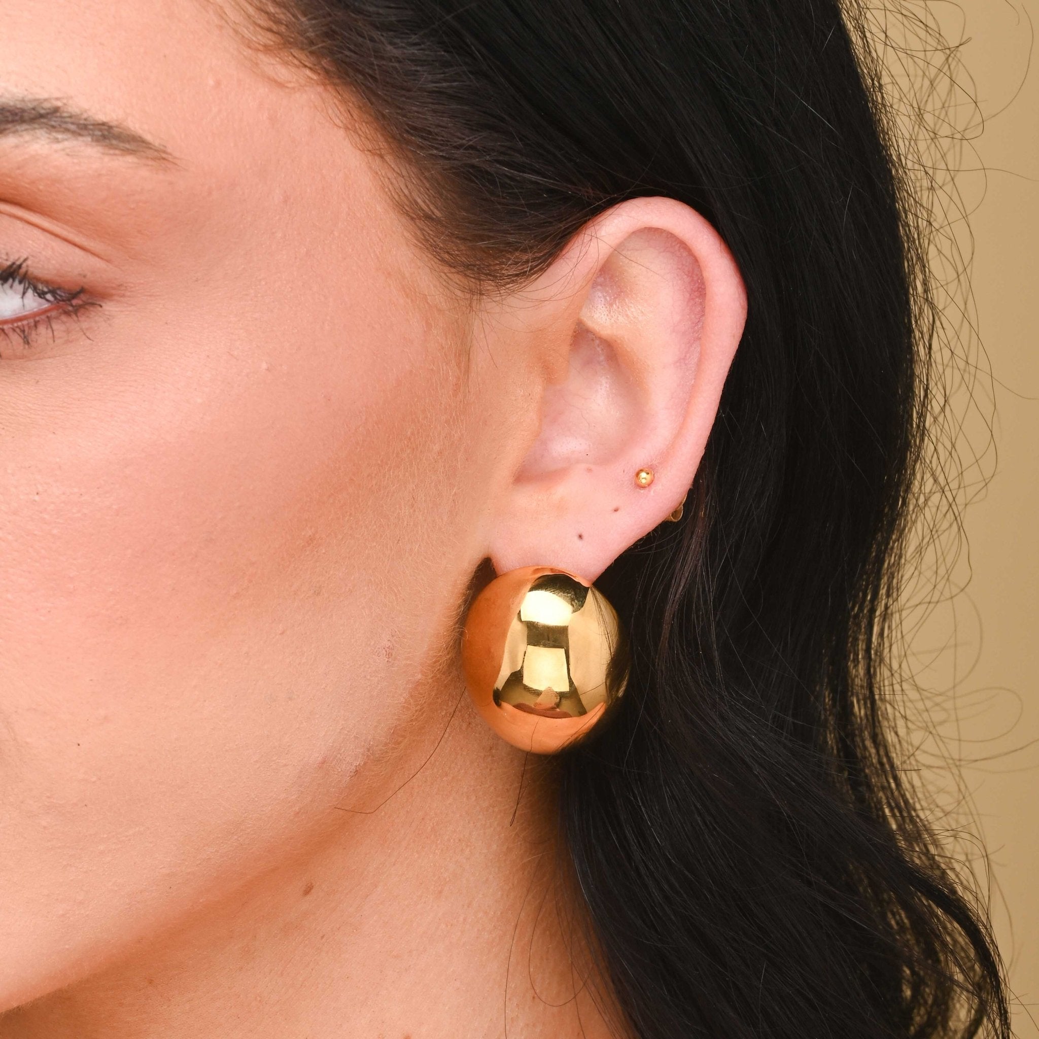 Laurel Circular Statement Earrings - Camile & Stone