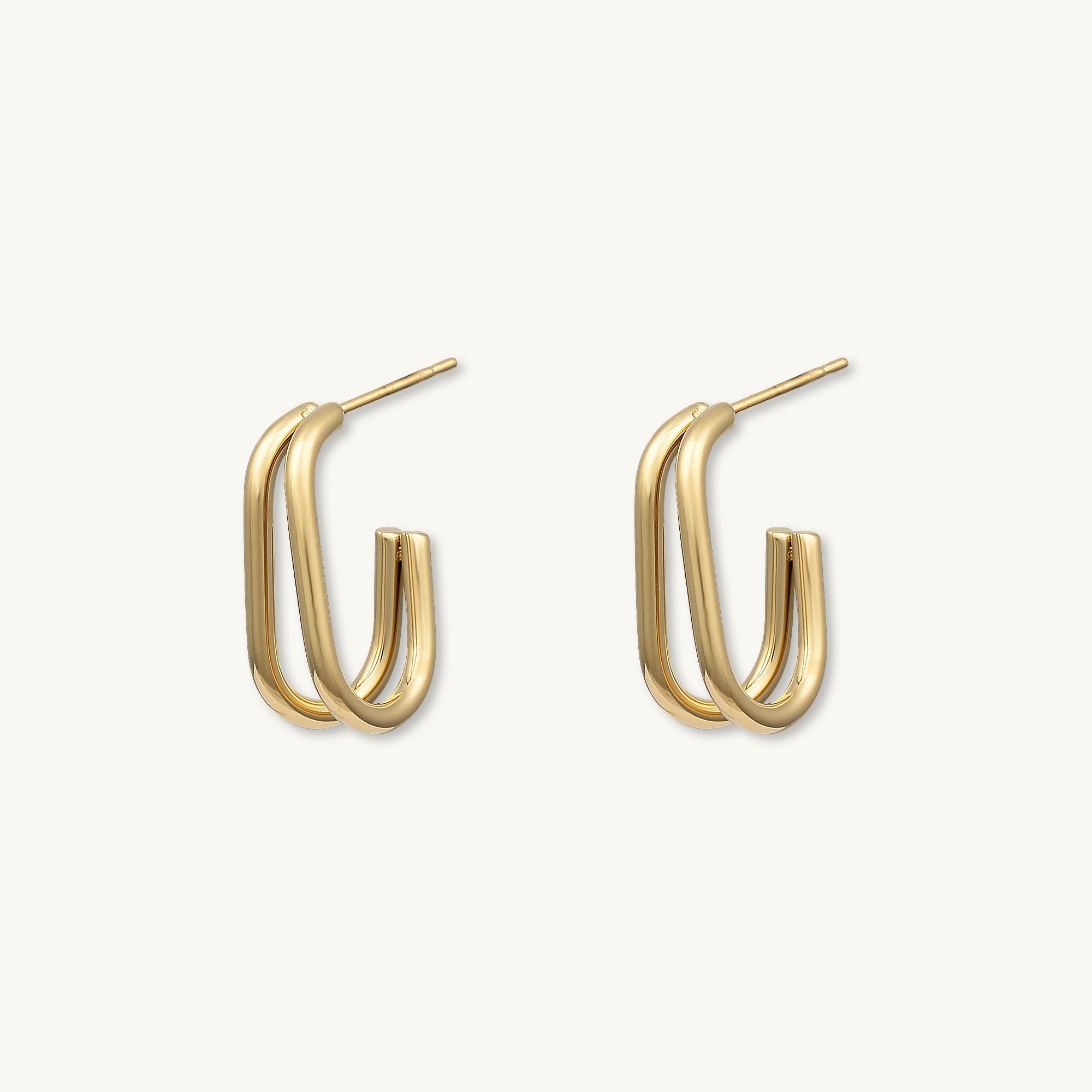 Paisley Double Huggie Earrings - Camile & Stone
