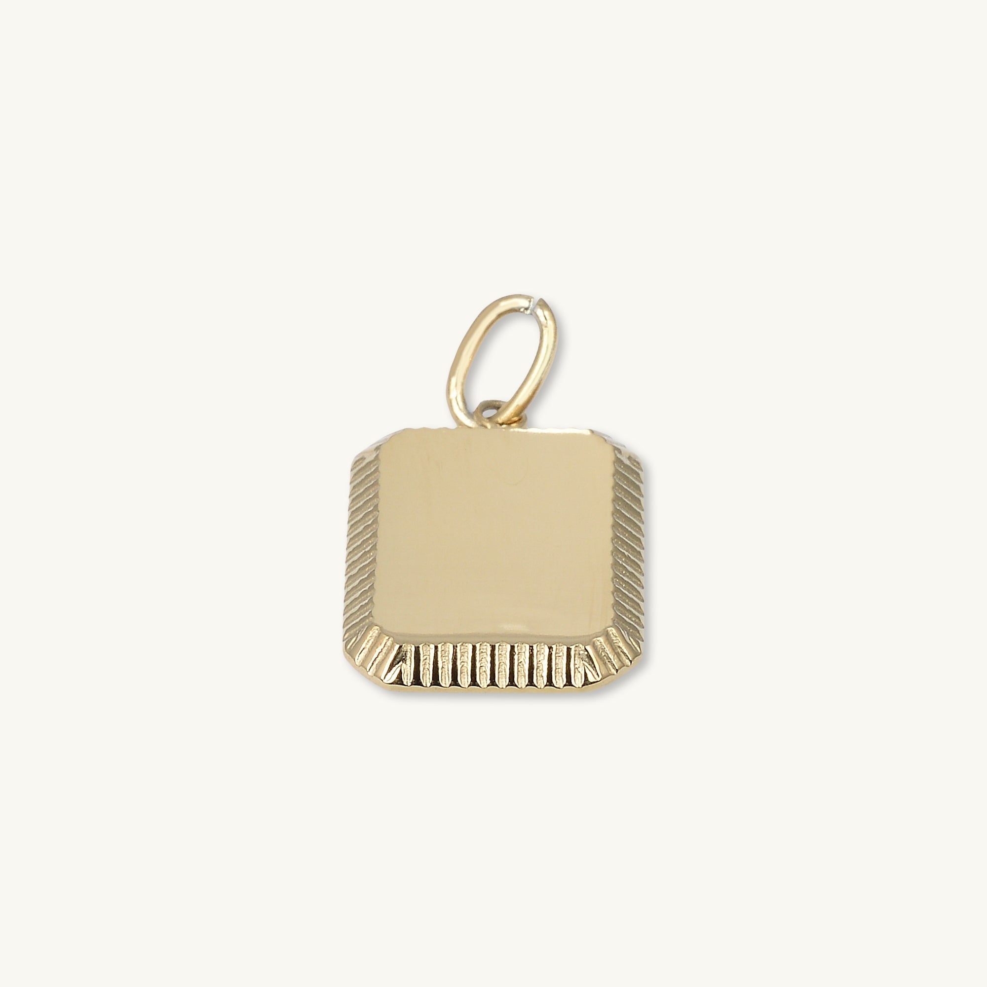 Rectangle Tag Engraved Personalised Pendant - Camile & Stone