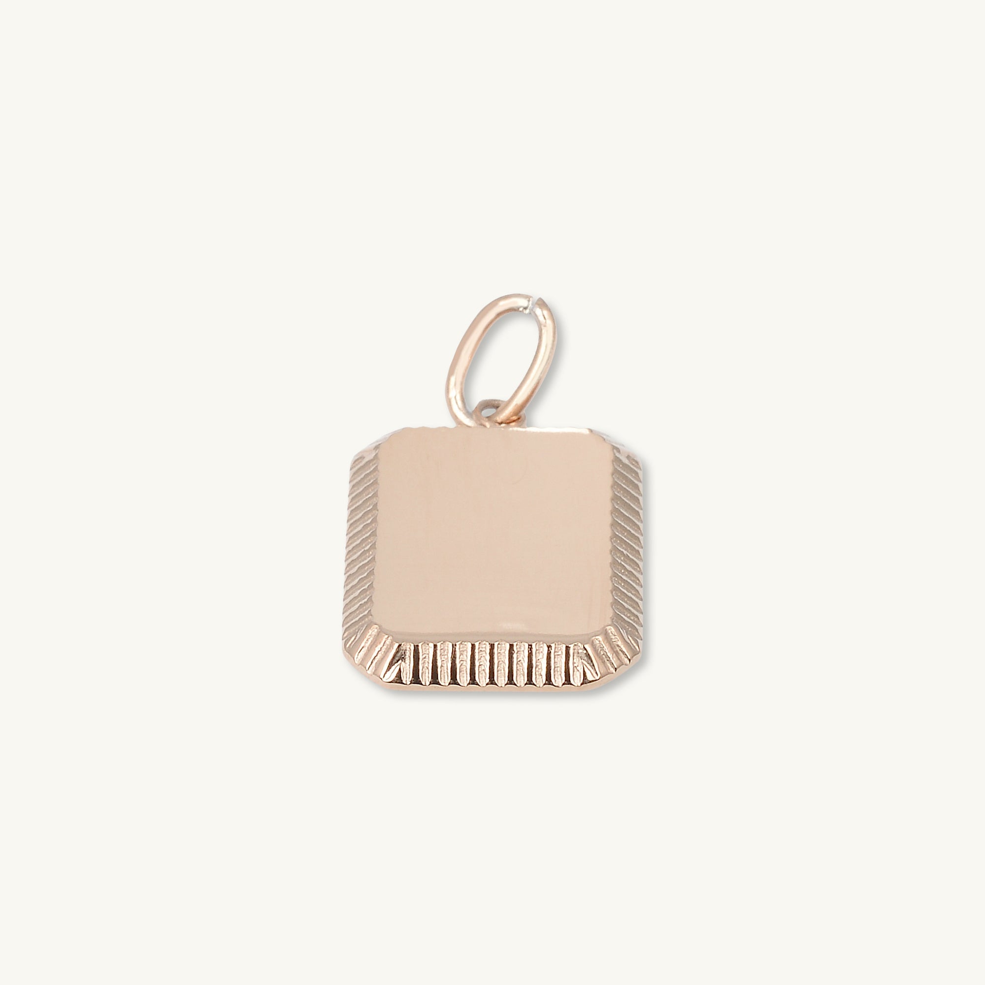 Rectangle Tag Engraved Personalised Pendant - Camile & Stone