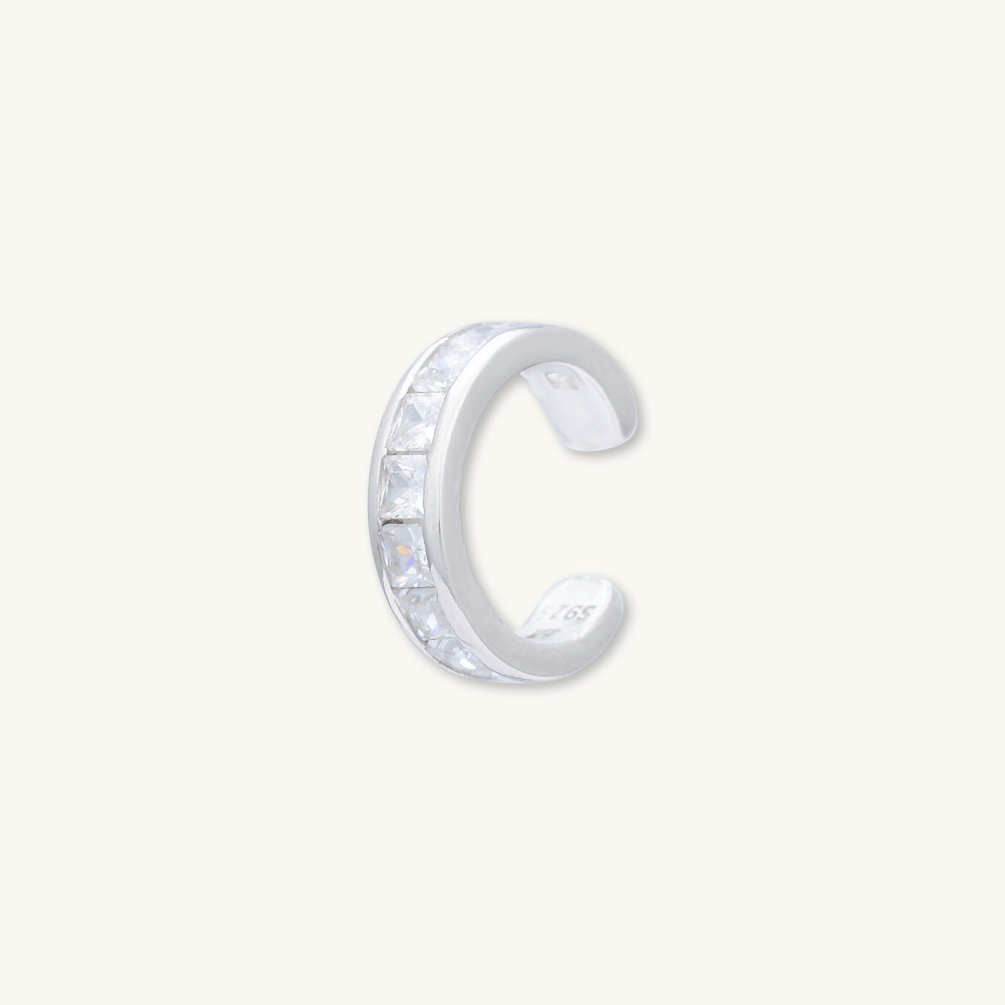 Single Sapphire Ear Cuff - Camile & Stone
