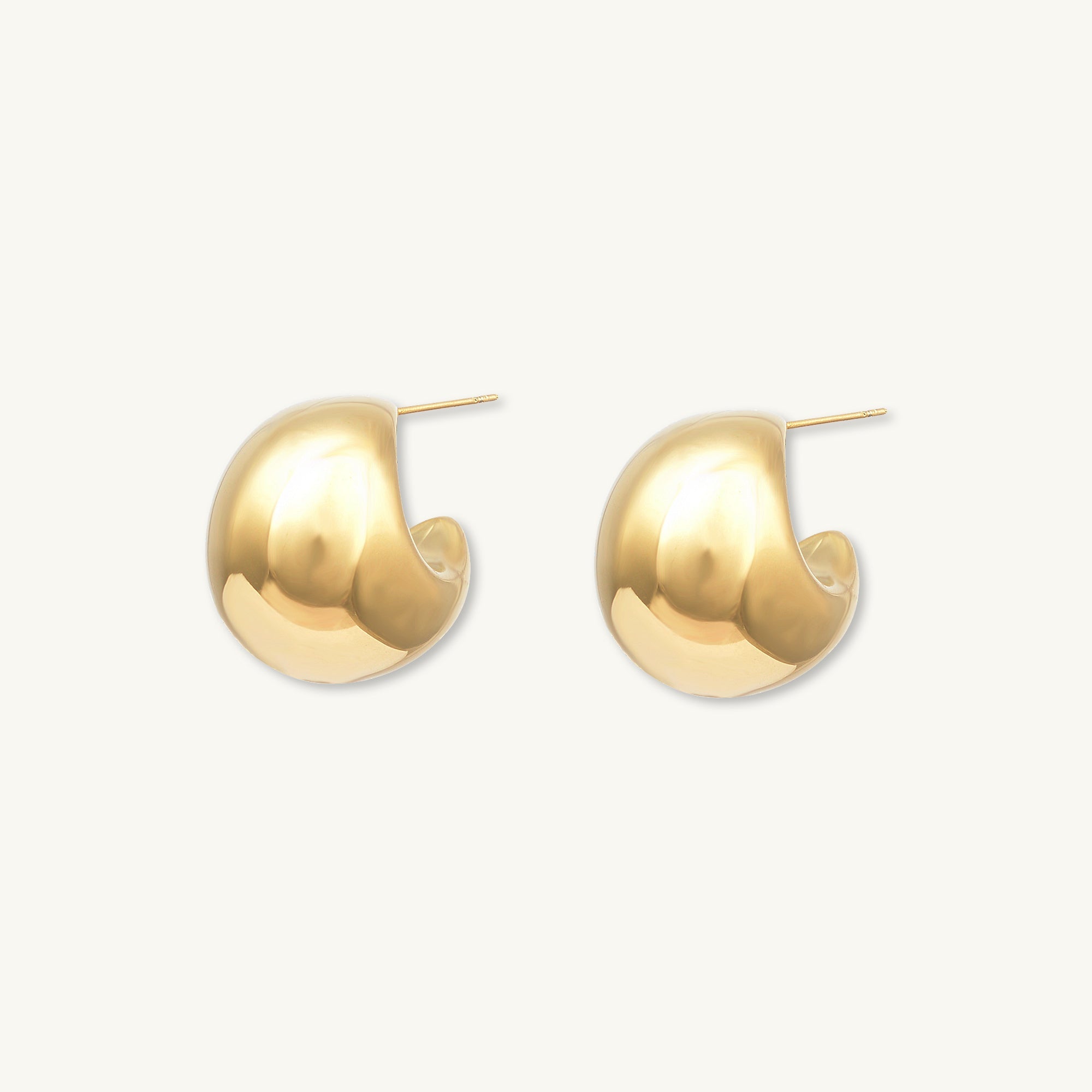 Tessa Dome Statement Earrings - Camile & Stone