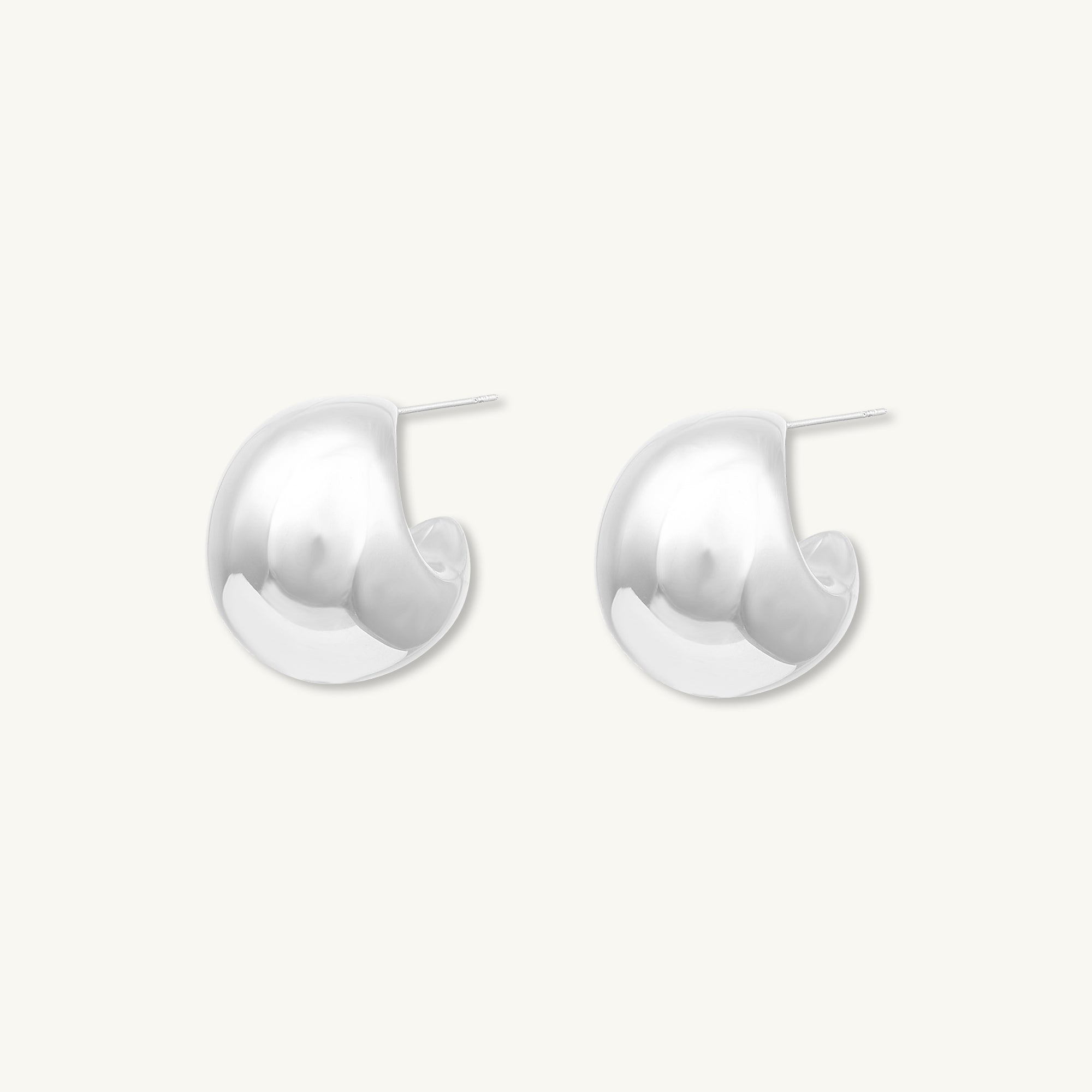 Tessa Dome Statement Earrings - Camile & Stone