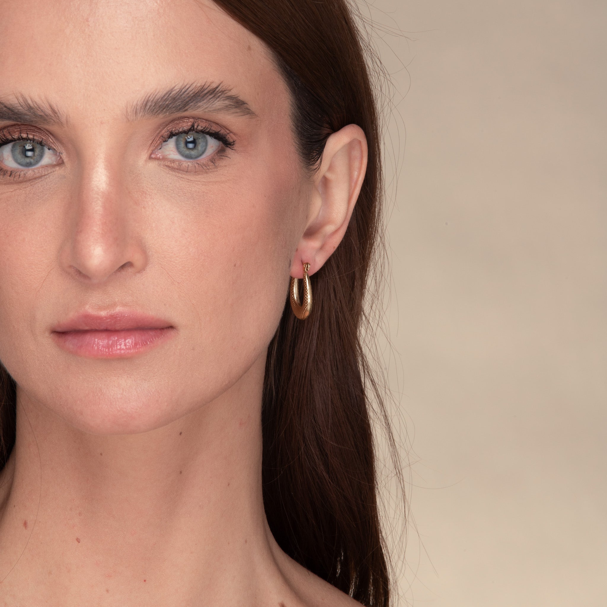 Thalia Statement Hoop Earrings - Camile & Stone