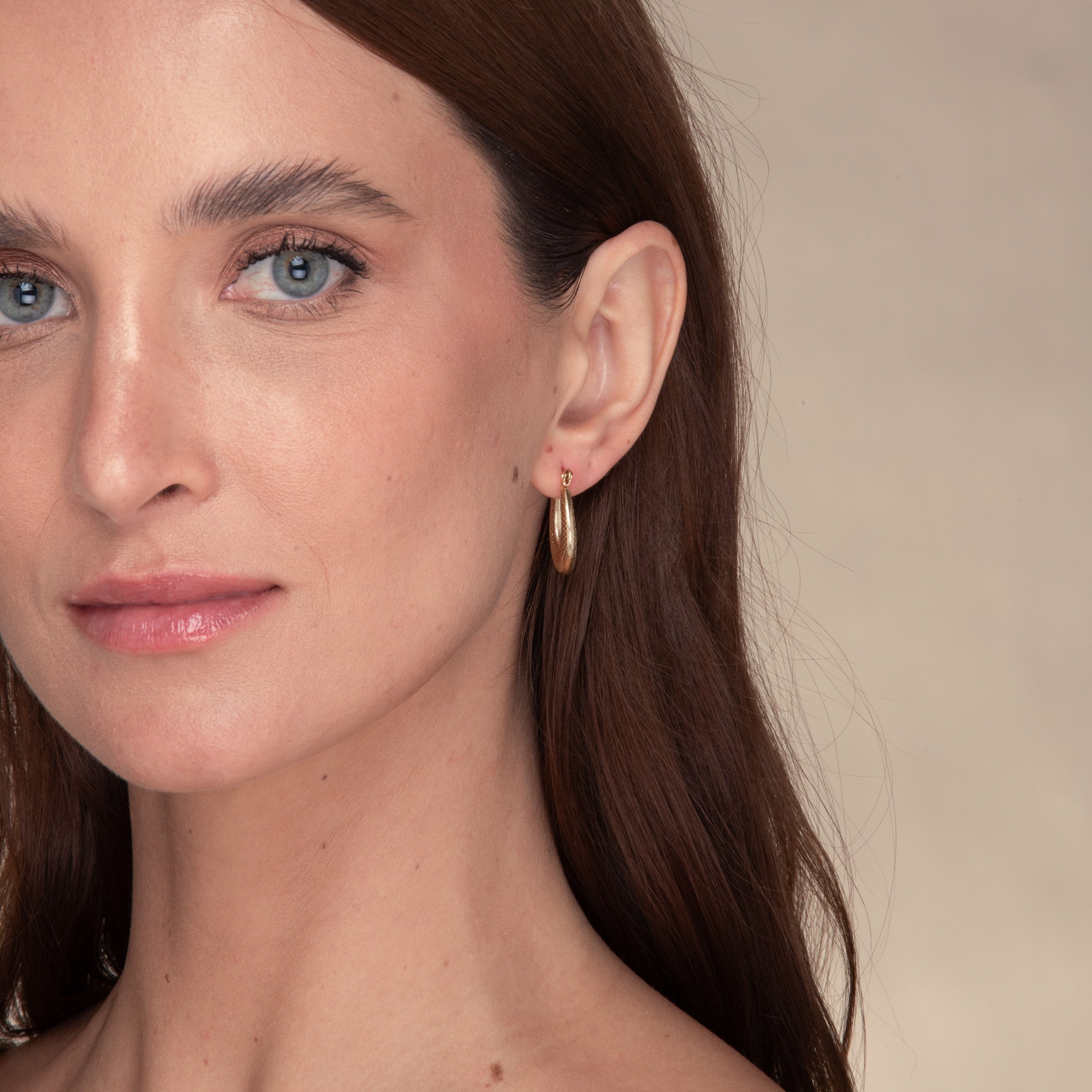 Thalia Statement Hoop Earrings - Camile & Stone