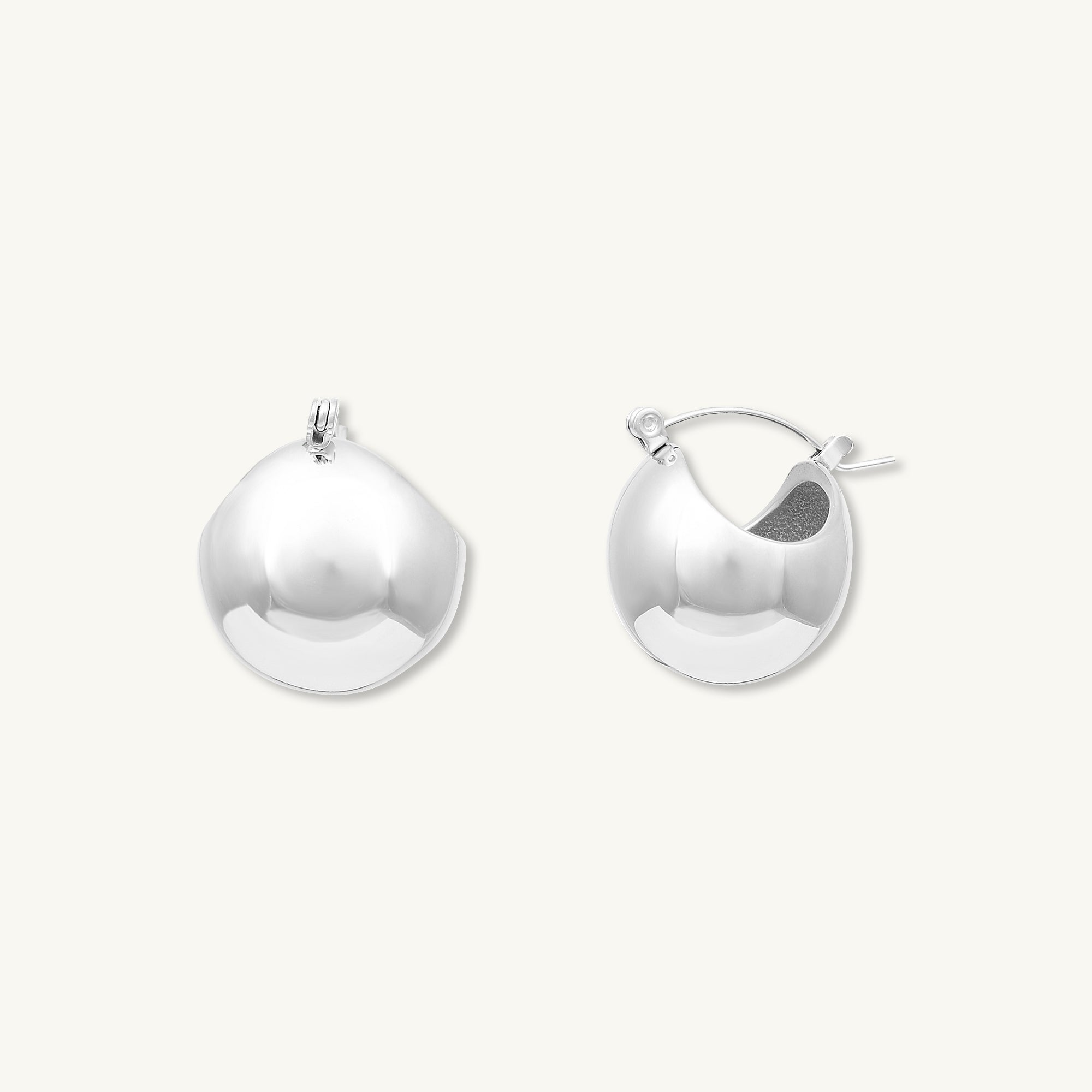 Zara Dome Statement Earrings - Camile & Stone