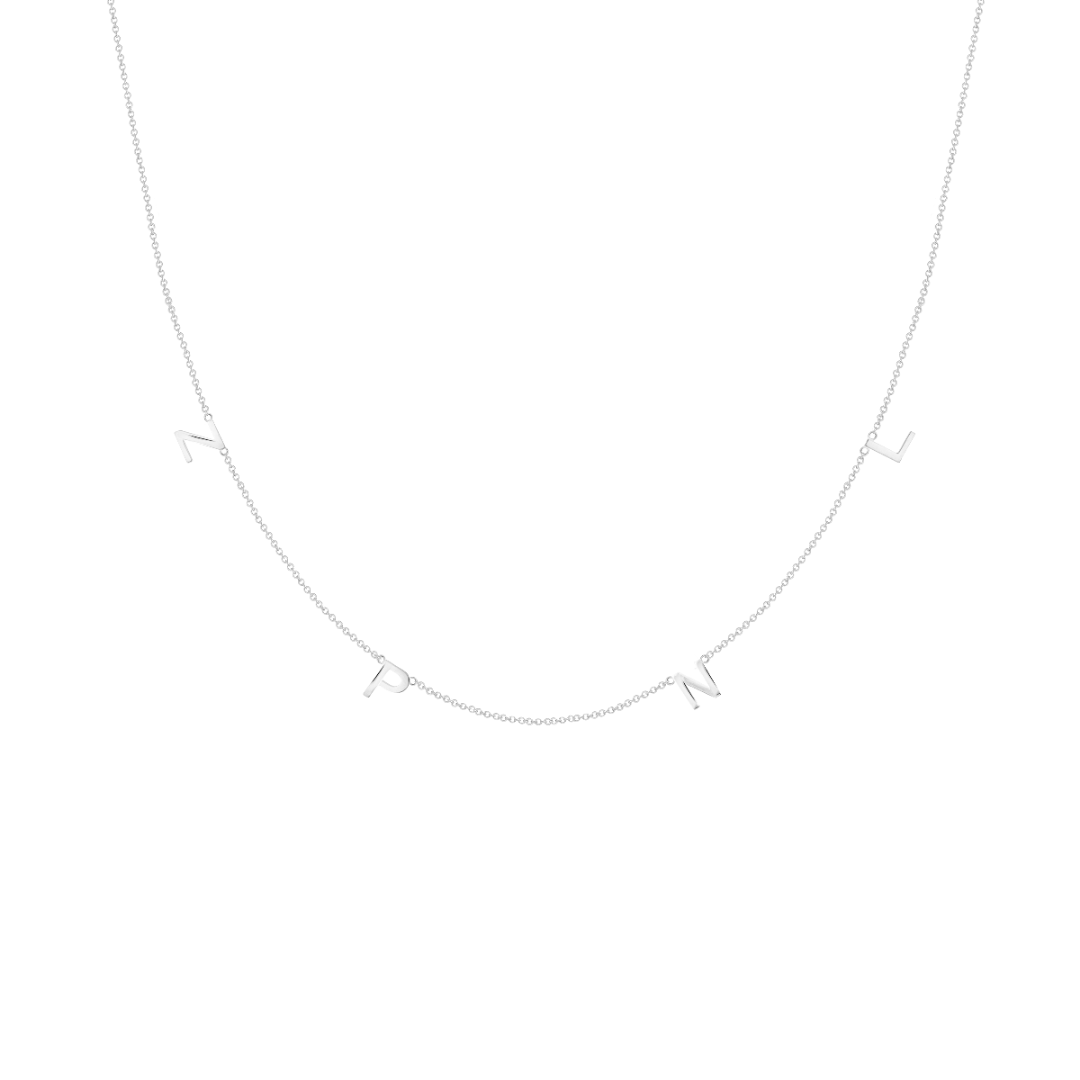 The Original Initial Letter Necklace