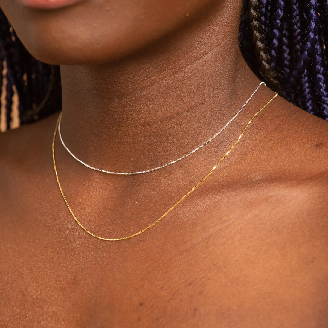 Classic Box Chain Necklace