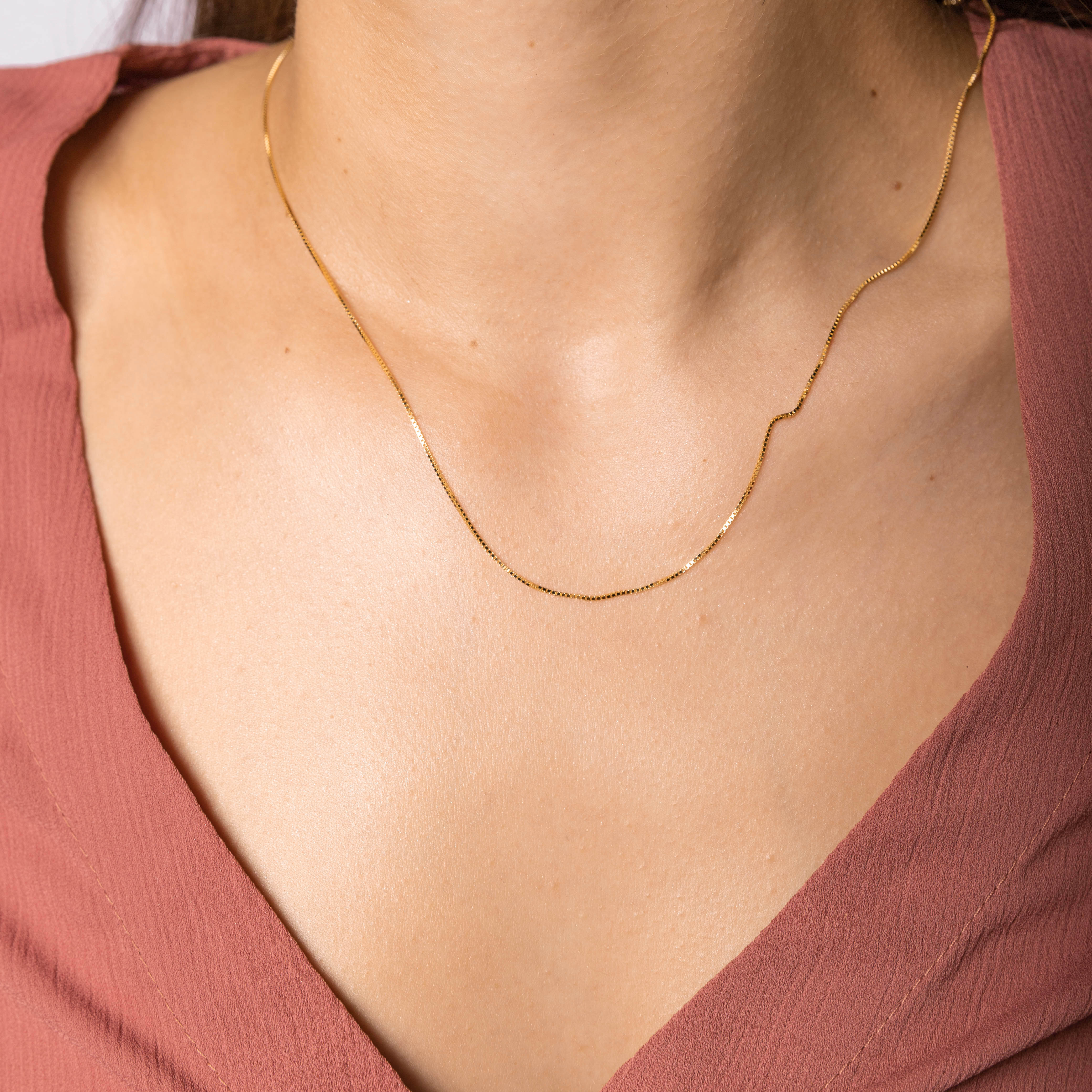 Classic Box Chain Necklace