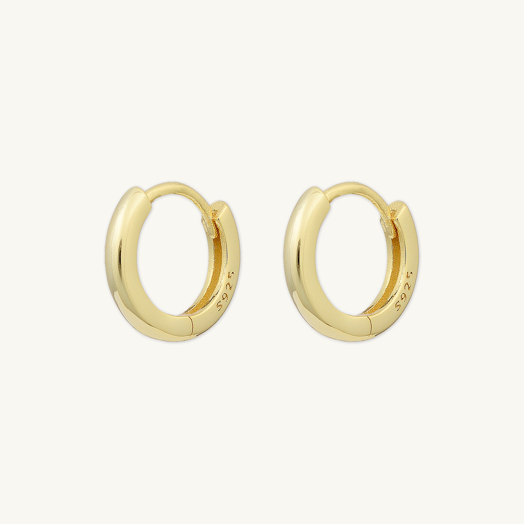 Classic Huggie Hoop Earrings