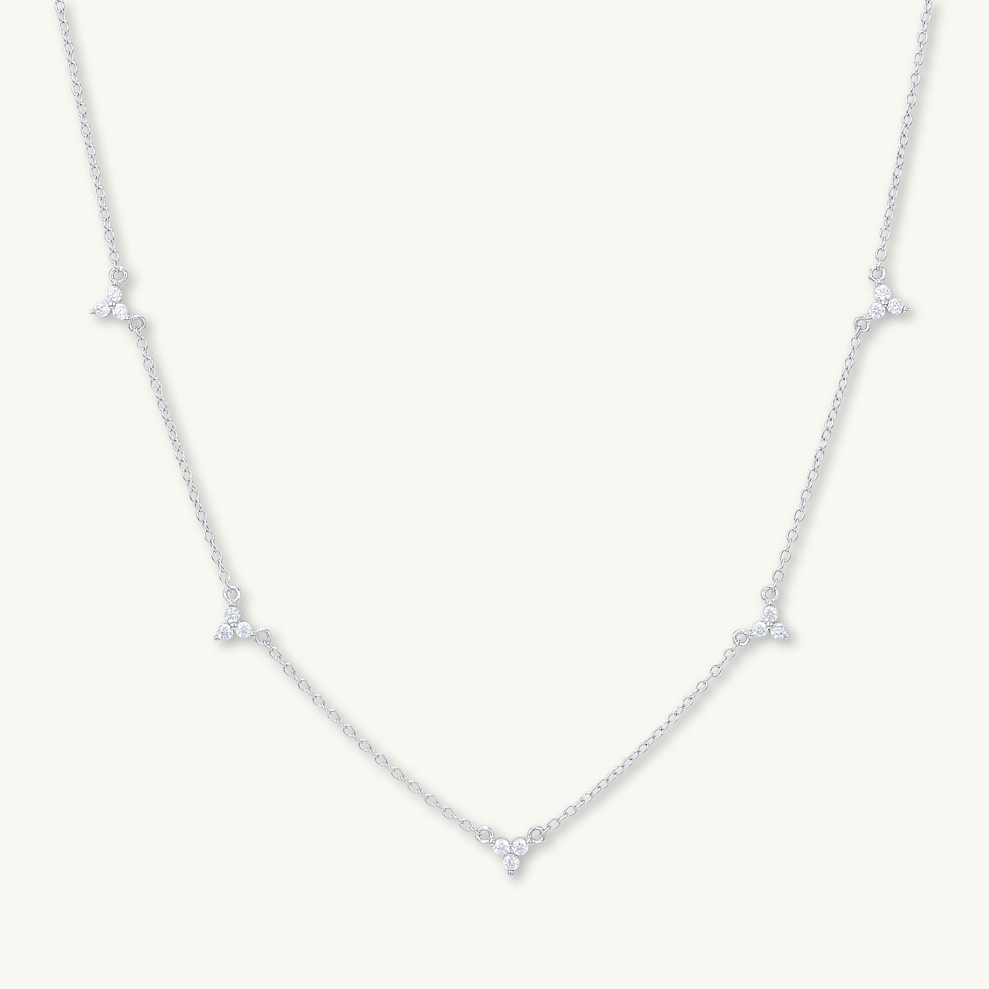 Lotus Station Chain Necklace