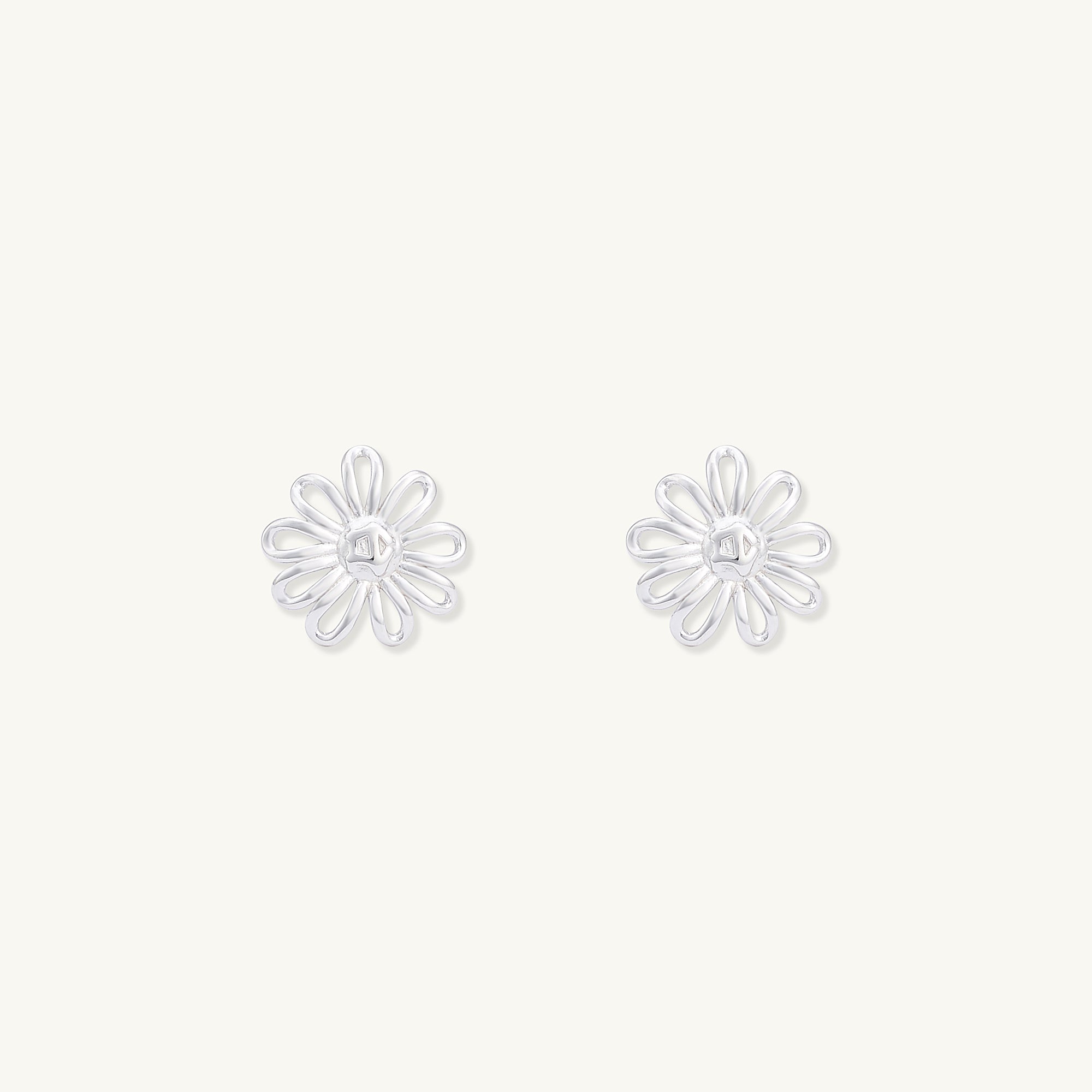 Daisy Flower Stud Earrings