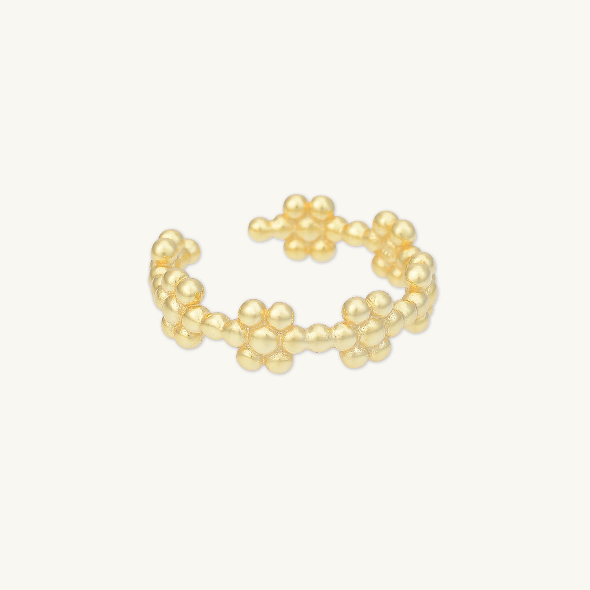 Daisy Dot Open Ring