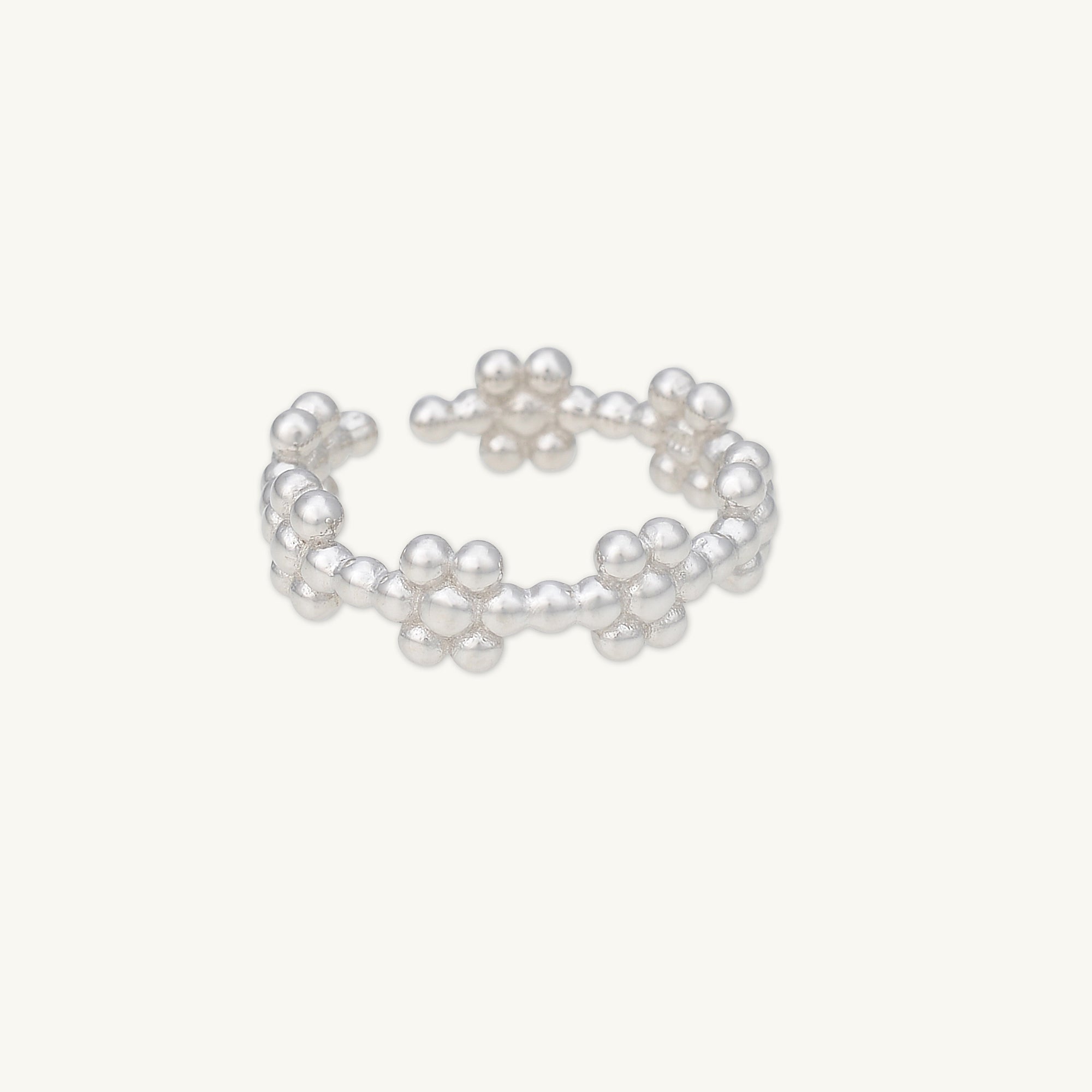 Daisy Dot Open Ring