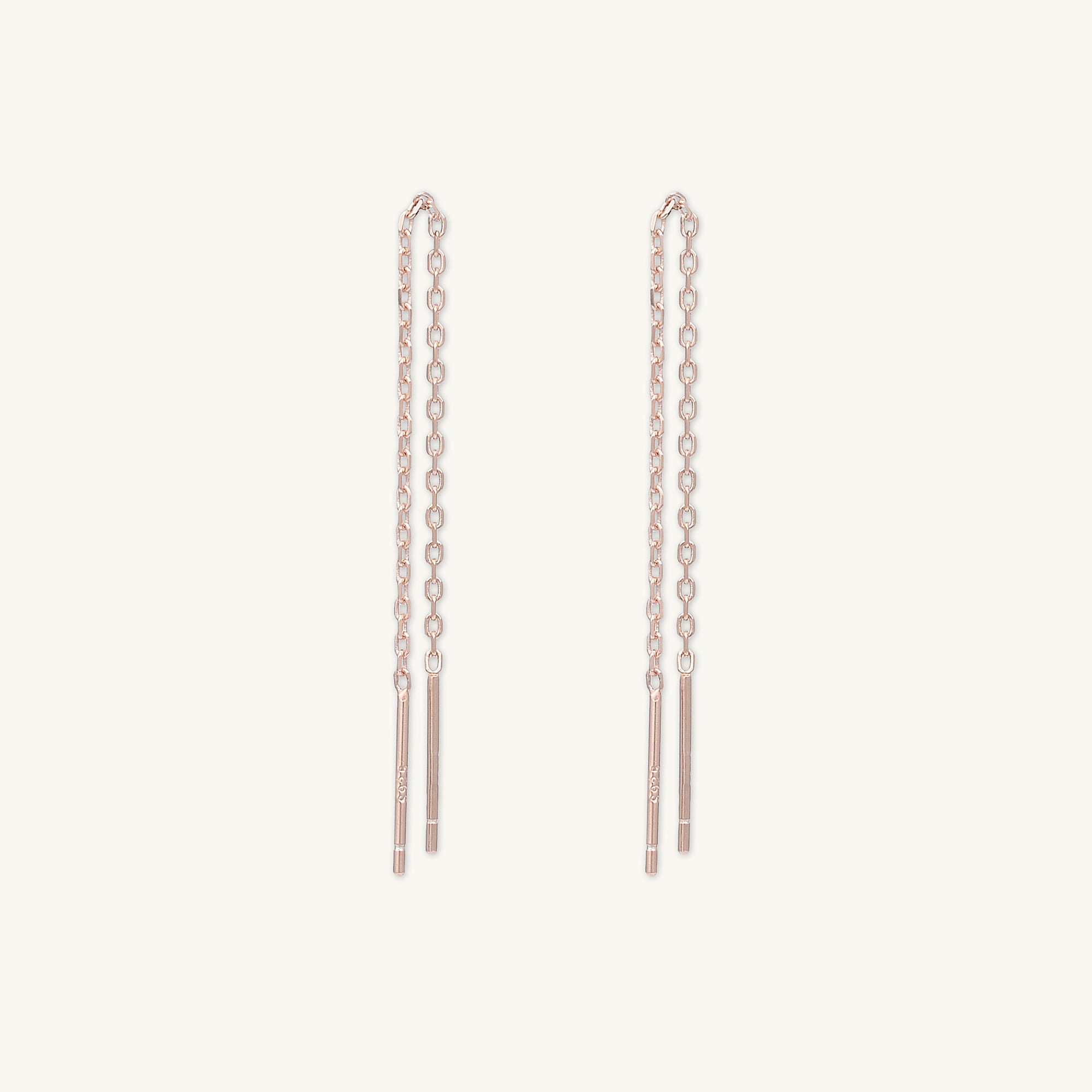 Classic Threader Chain Earrings