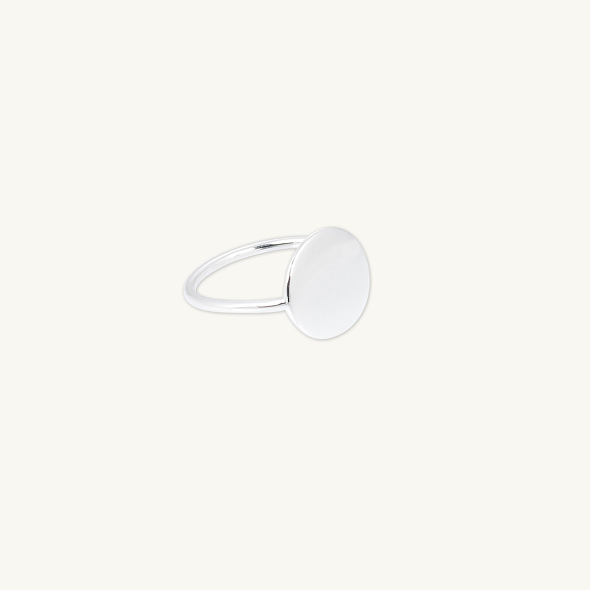 Classic Disc Band Ring - Camile & Stone