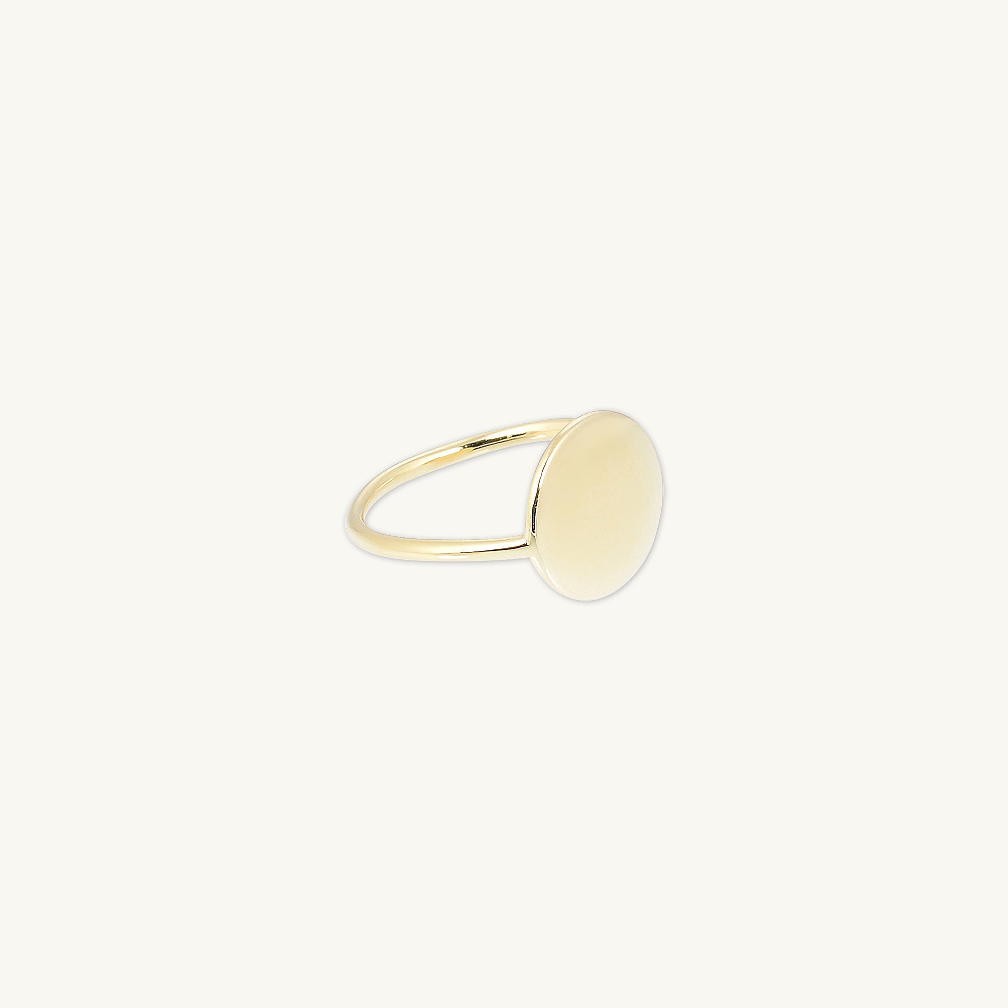 Classic Disc Band Ring - Camile & Stone