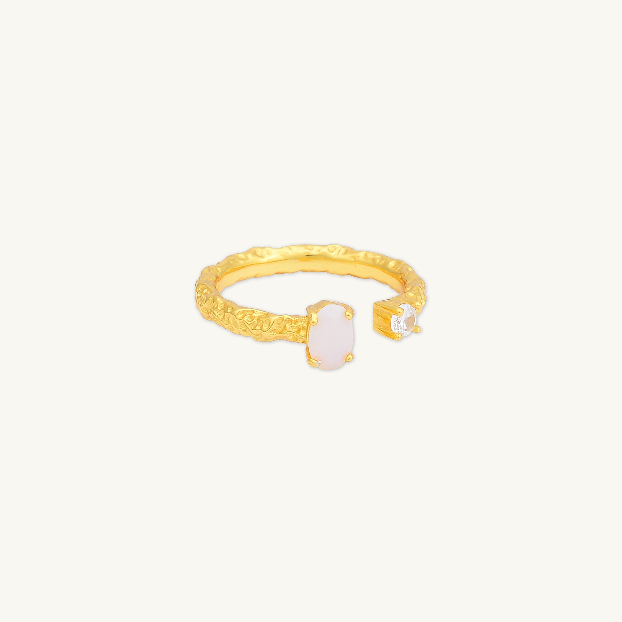 Molten Opal Open Ring - Camile & Stone