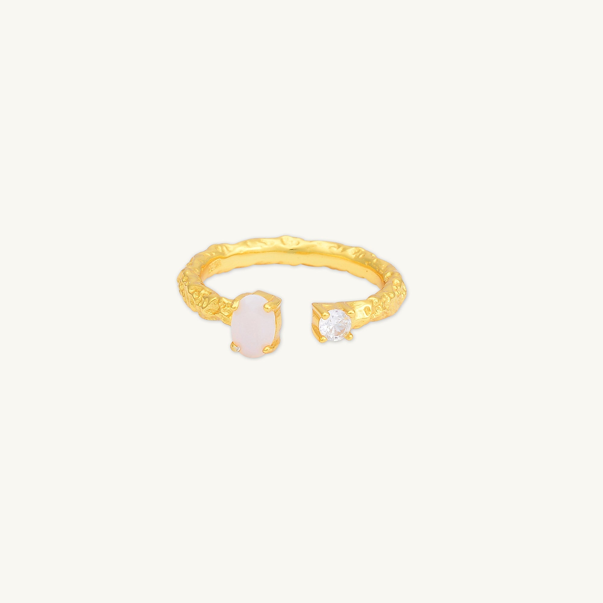 Molten Opal Open Ring - Camile & Stone