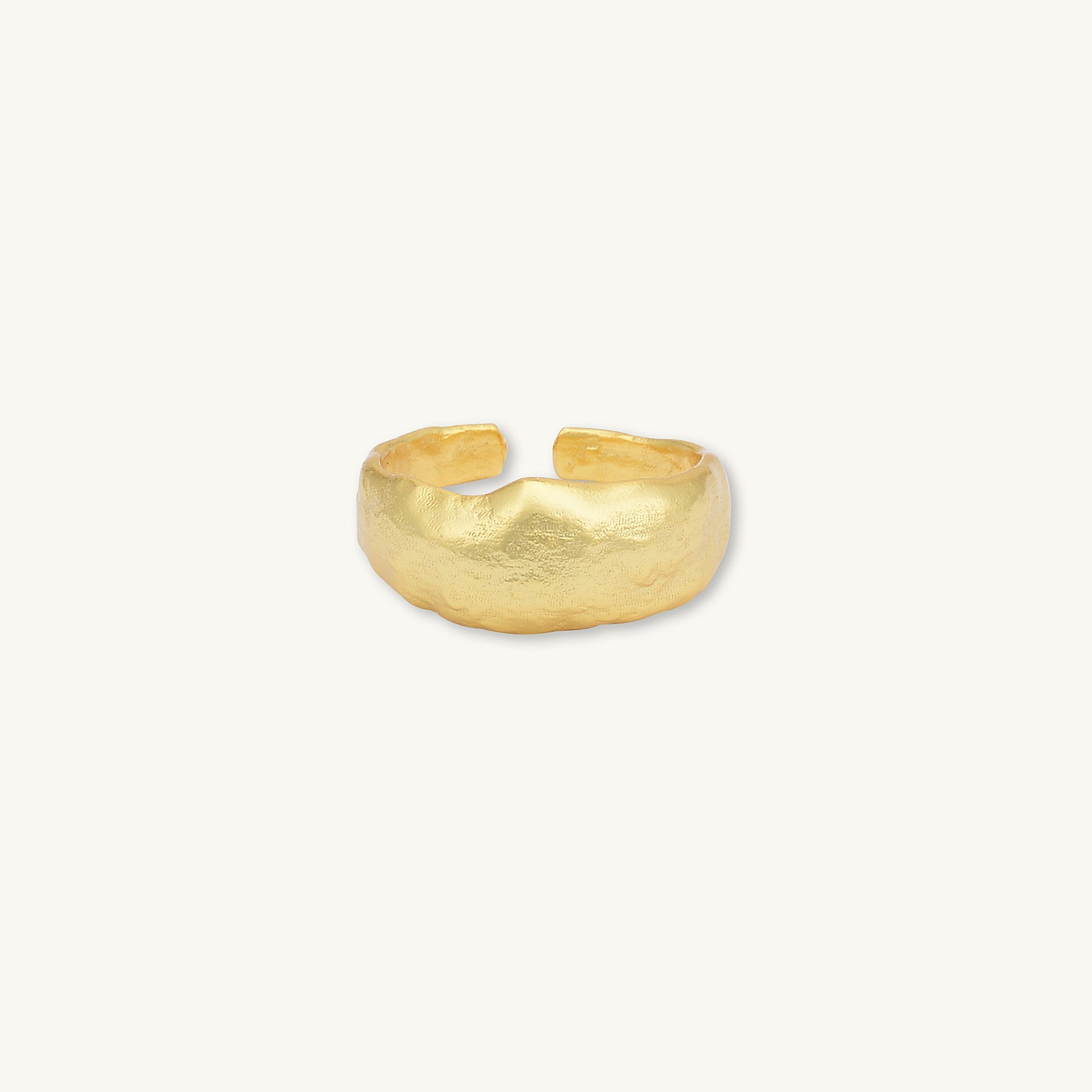 Molten Statement Open Ring - Camile & Stone
