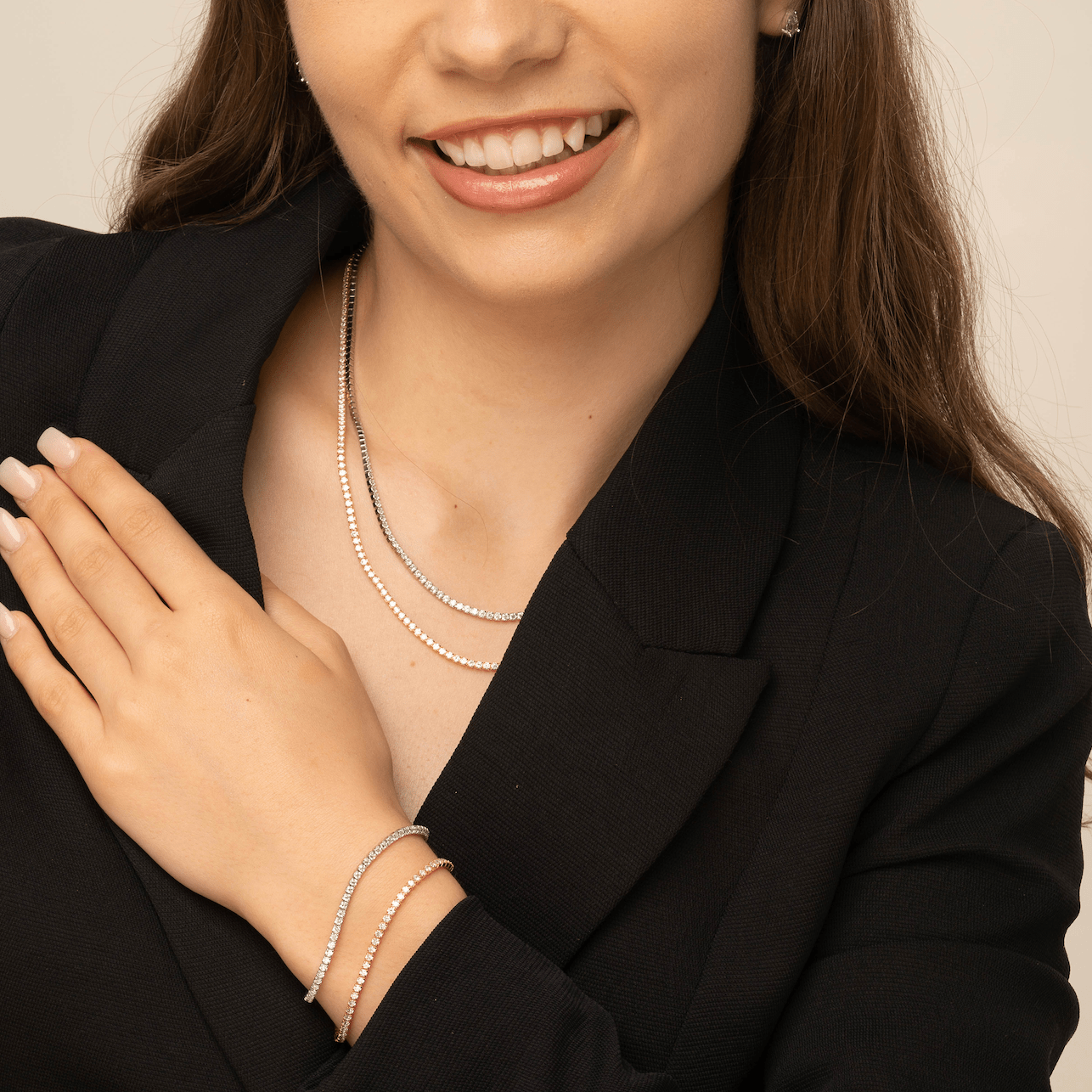 Tennis Sapphire Bracelet - Camile & Stone